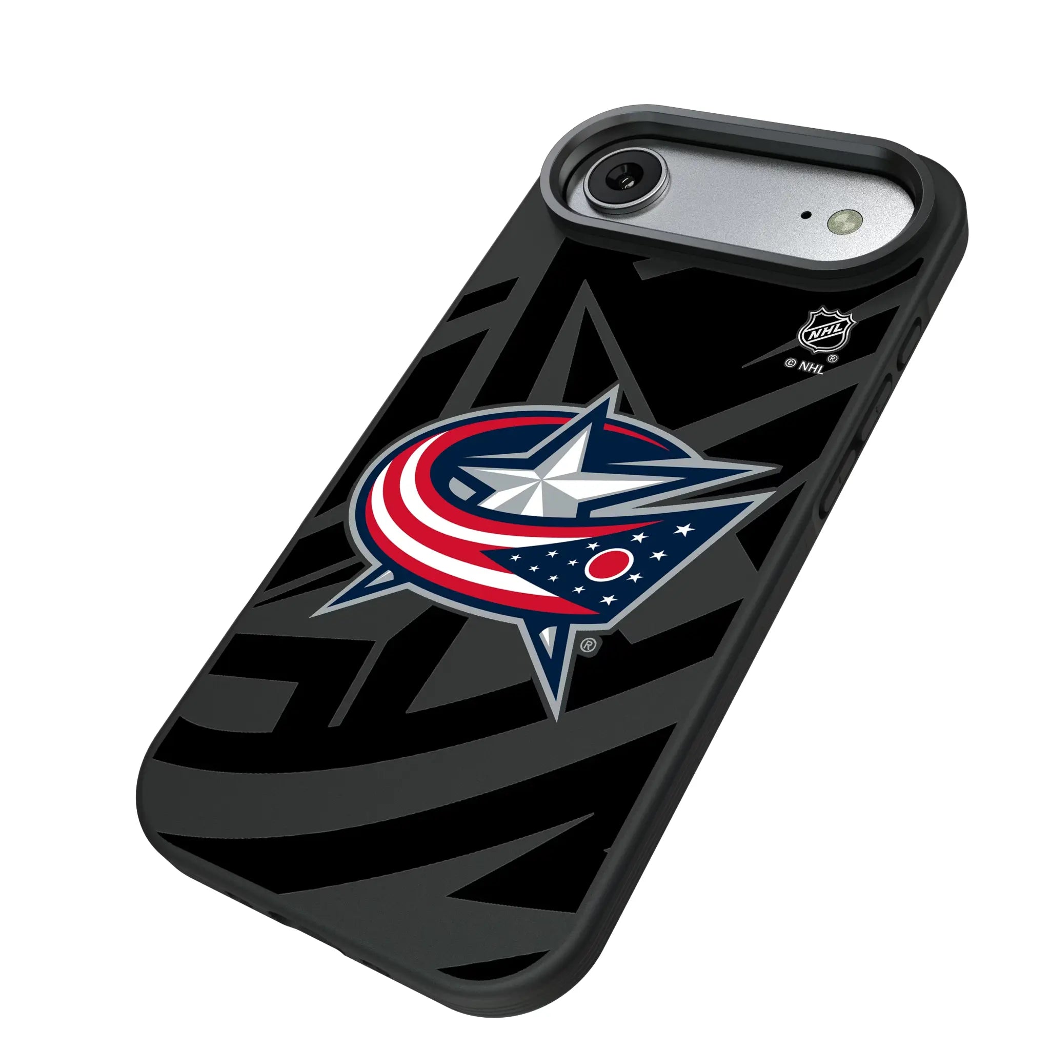 Columbus Blue Jackets Monocolor Tilt Bump Phone Case