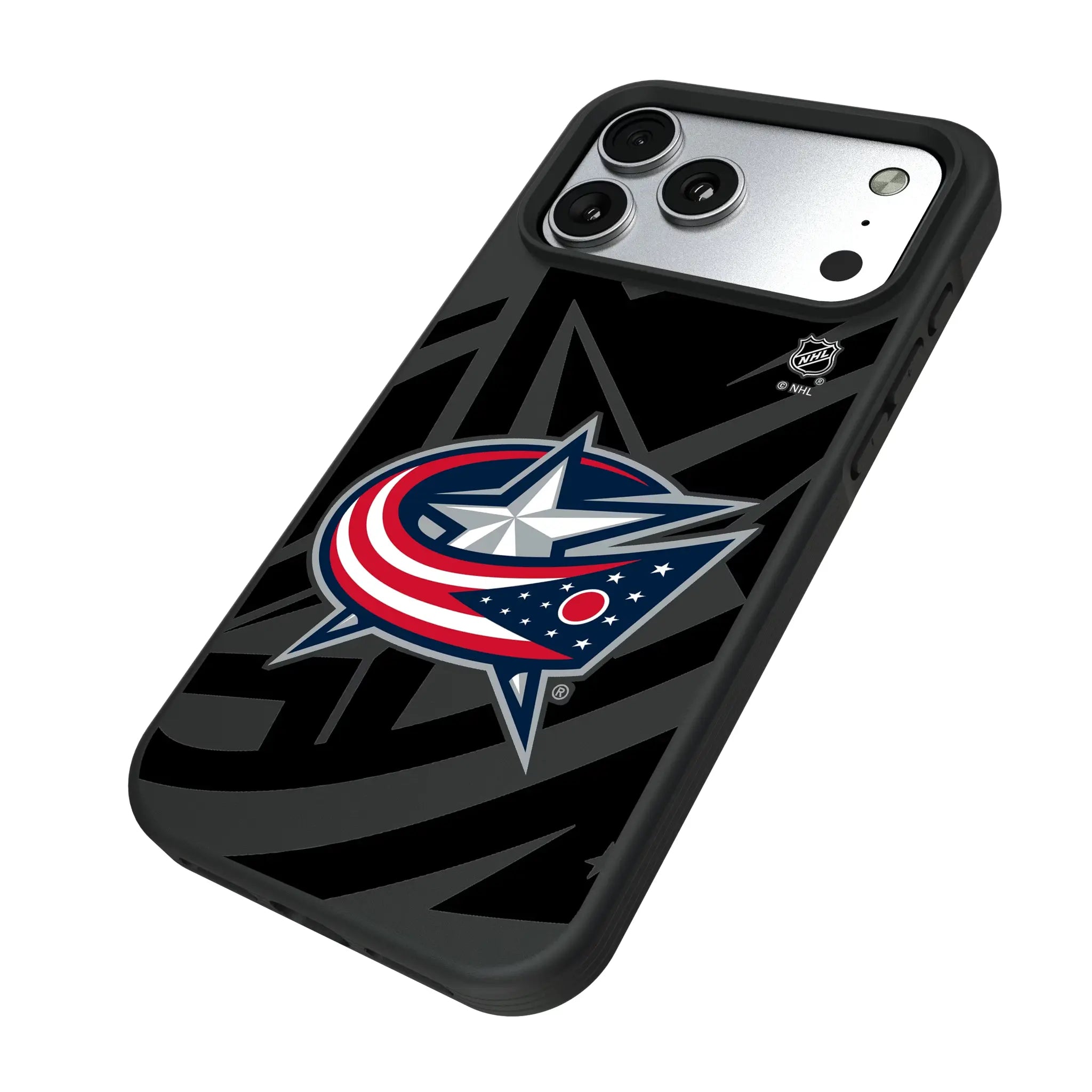 Columbus Blue Jackets Monocolor Tilt Bump Phone Case