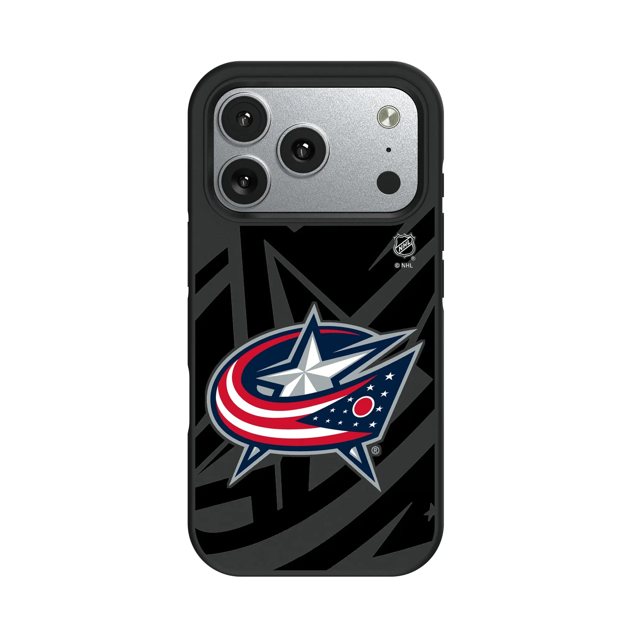 Columbus Blue Jackets Monocolor Tilt Bump Phone Case