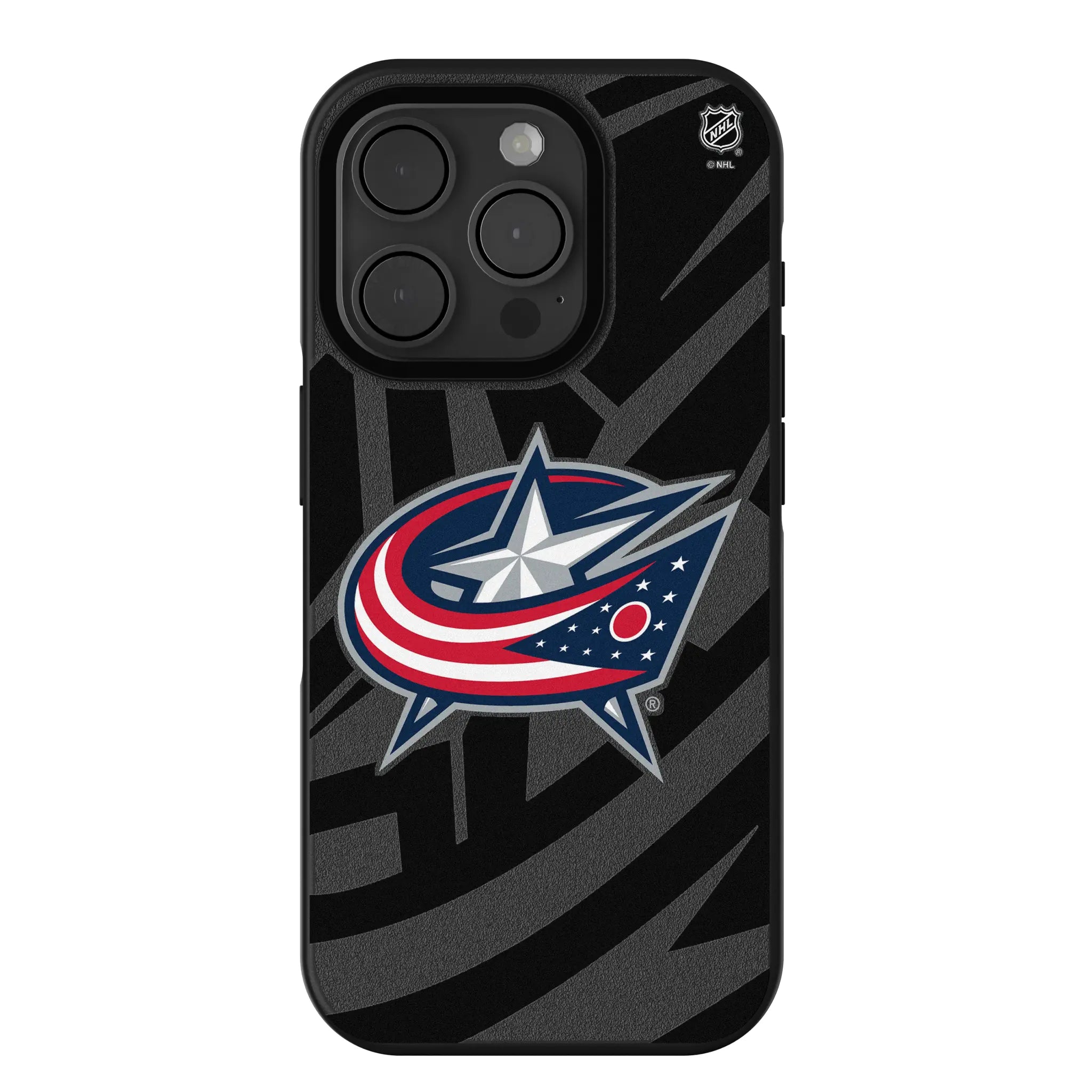 Columbus Blue Jackets Monocolor Tilt Bump Phone Case