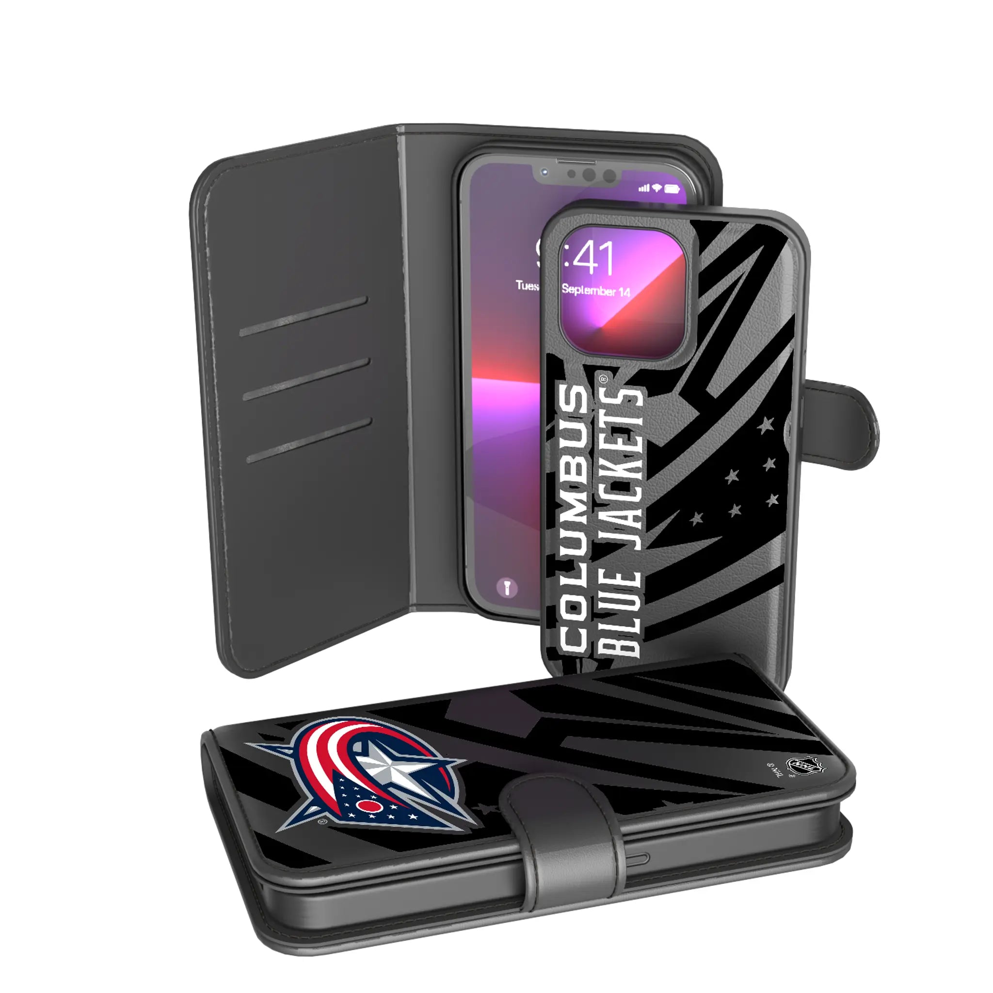 Columbus Blue Jackets Tilt Wallet Case
