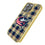 Columbus Blue Jackets Plaid Bling Phone Case
