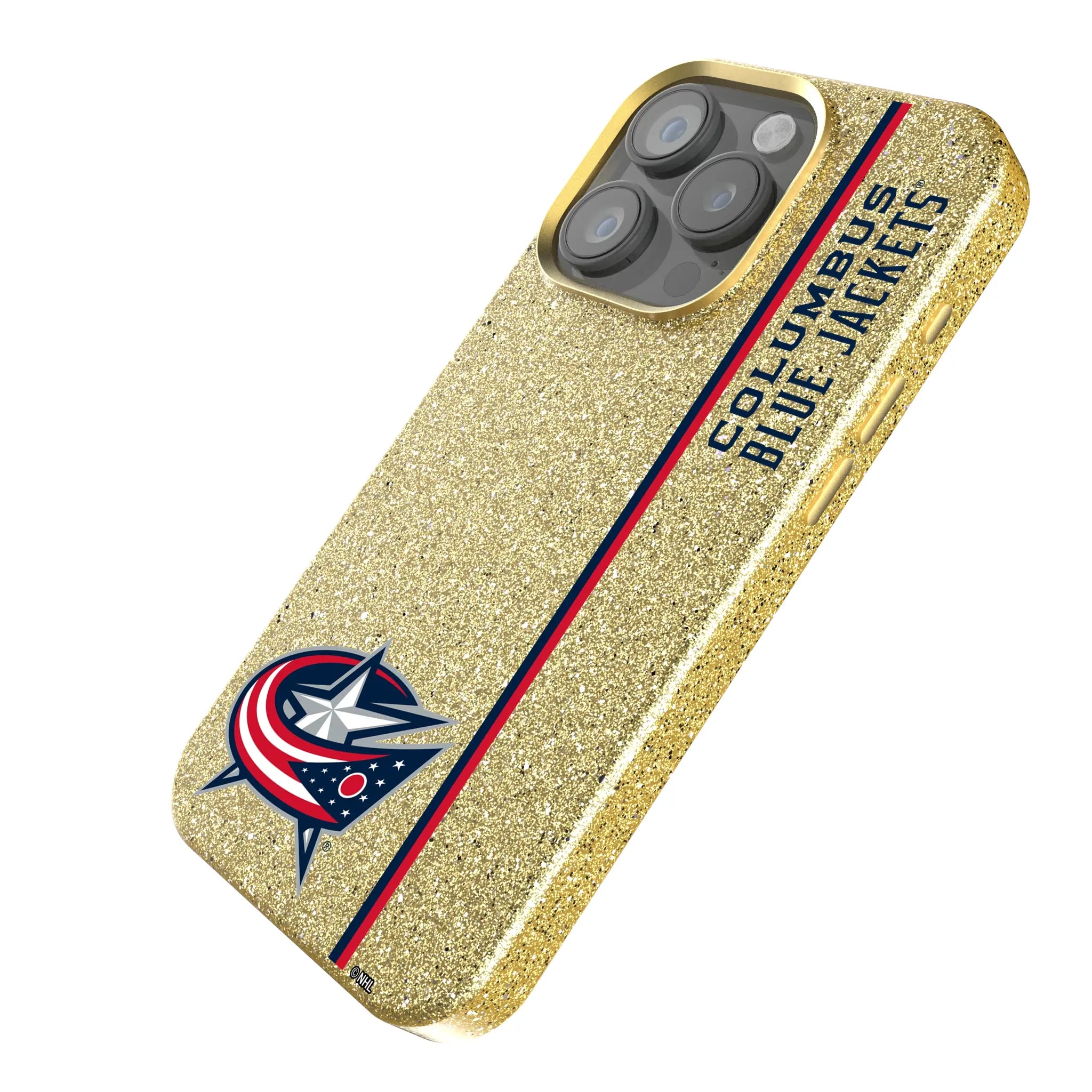 Columbus Blue Jackets Sidebar Bling Phone Case