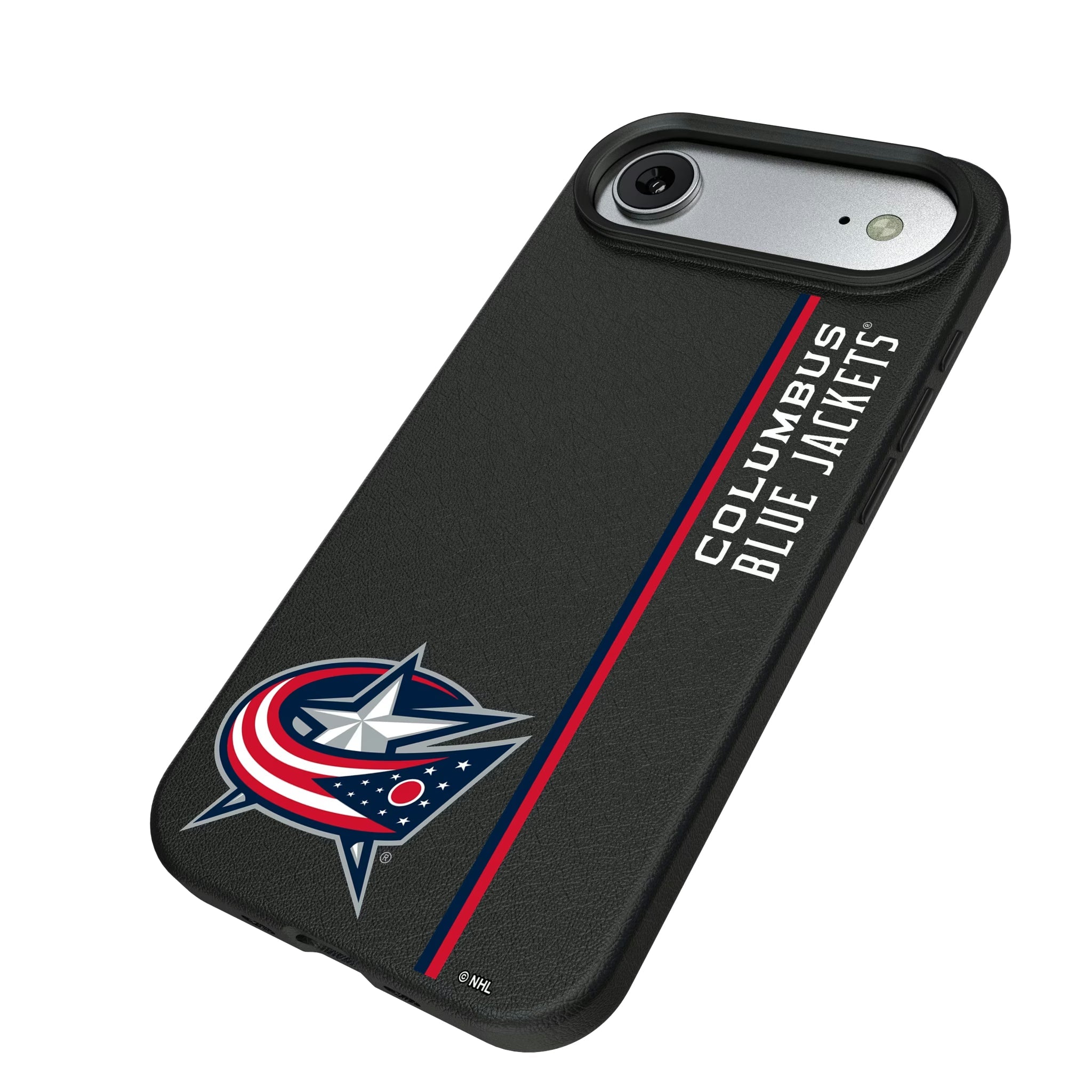 Columbus Blue Jackets Sidebar MagSafe Compatible Phone Case for Apple iPhone - Sports Gifts, Sports Memorabilia, Sports Collectibles, Fan Shop