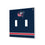 Columbus Blue Jackets Stripe Hidden-Screw Light Switch Plate