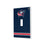 Columbus Blue Jackets Stripe Hidden-Screw Light Switch Plate