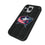 Columbus Blue Jackets Text Backdrop MagSafe Compatible Phone Case for Apple iPhone