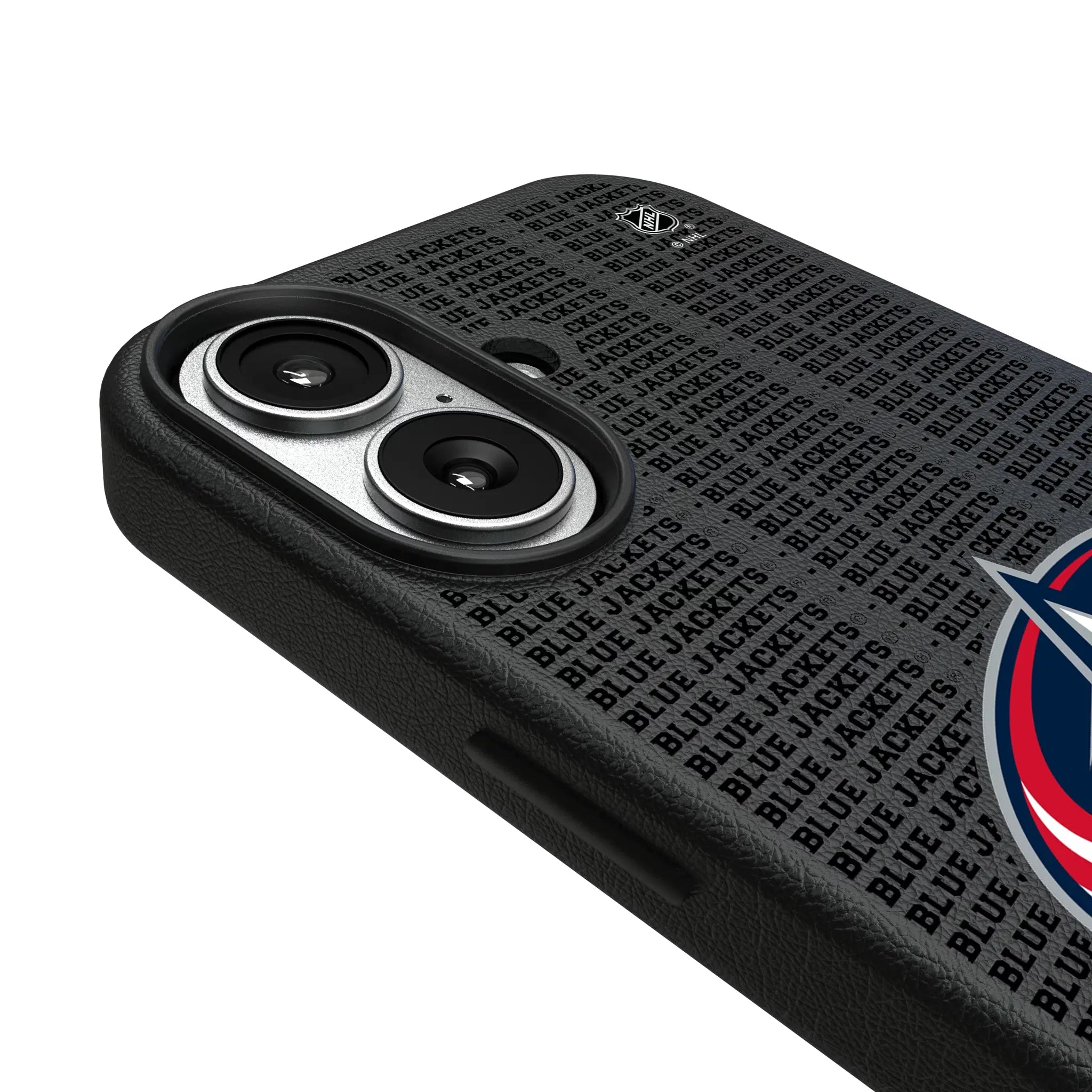 Columbus Blue Jackets Text Backdrop MagSafe Compatible Phone Case for Apple iPhone