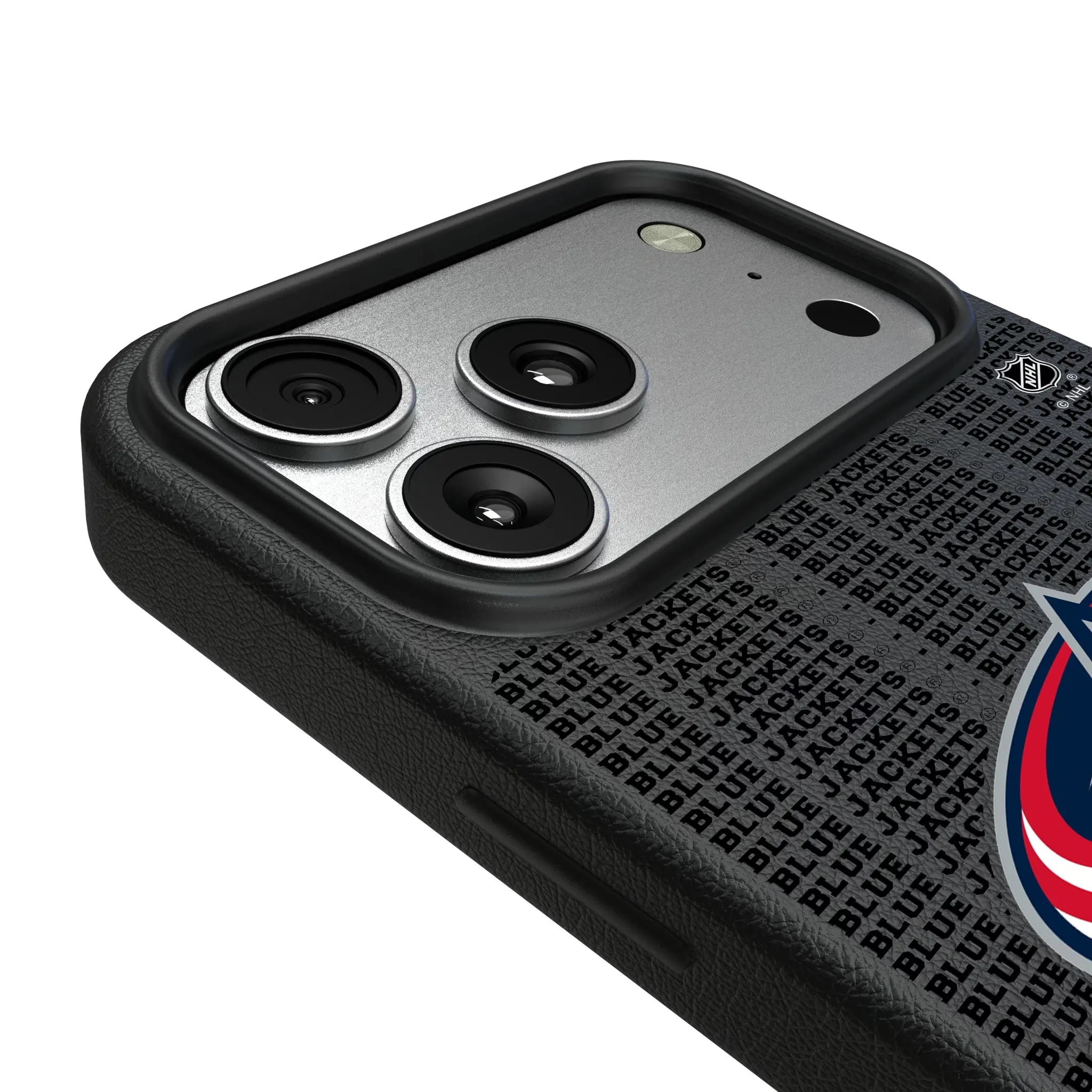 Columbus Blue Jackets Text Backdrop MagSafe Compatible Phone Case for Apple iPhone