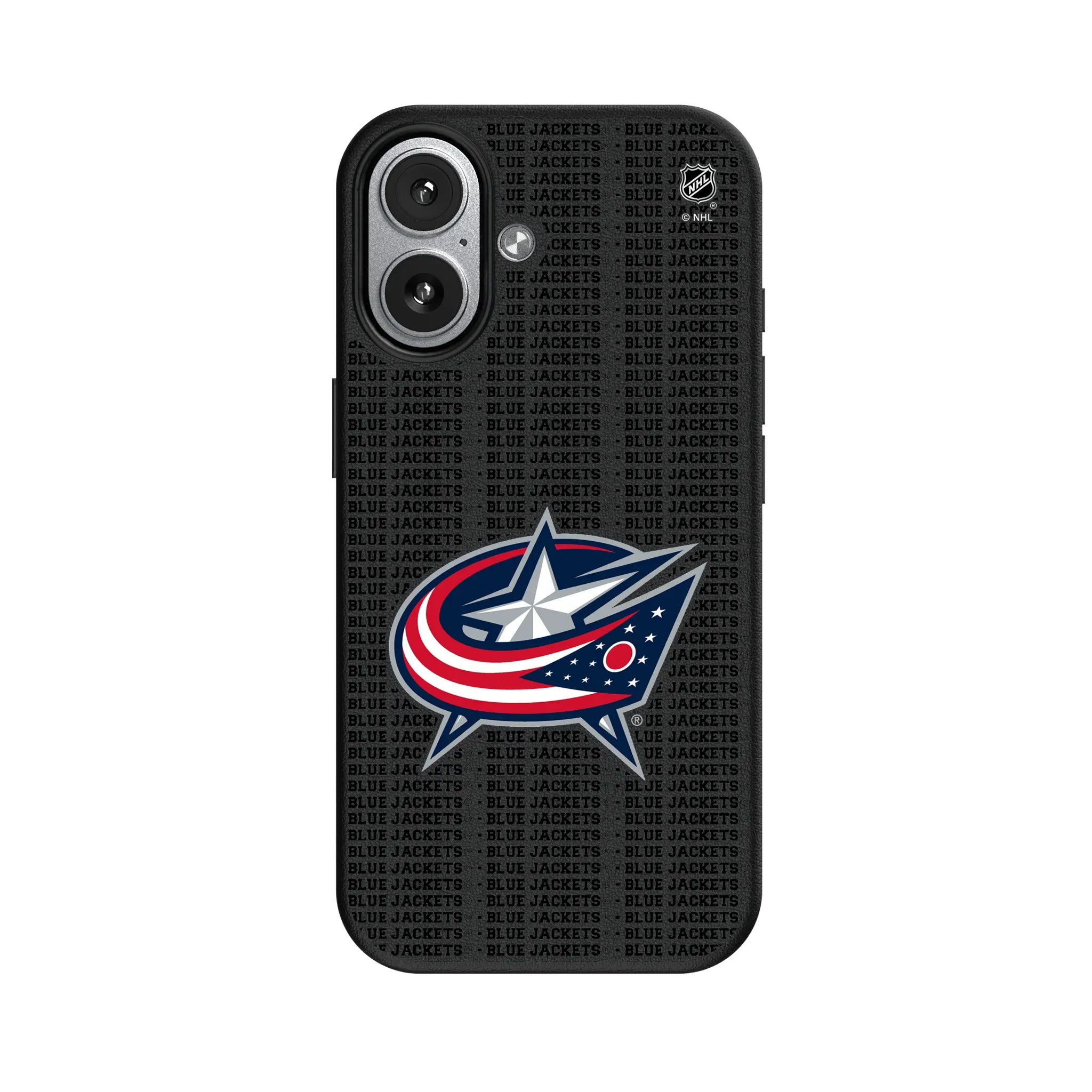 Columbus Blue Jackets Text Backdrop MagSafe Compatible Phone Case for Apple iPhone