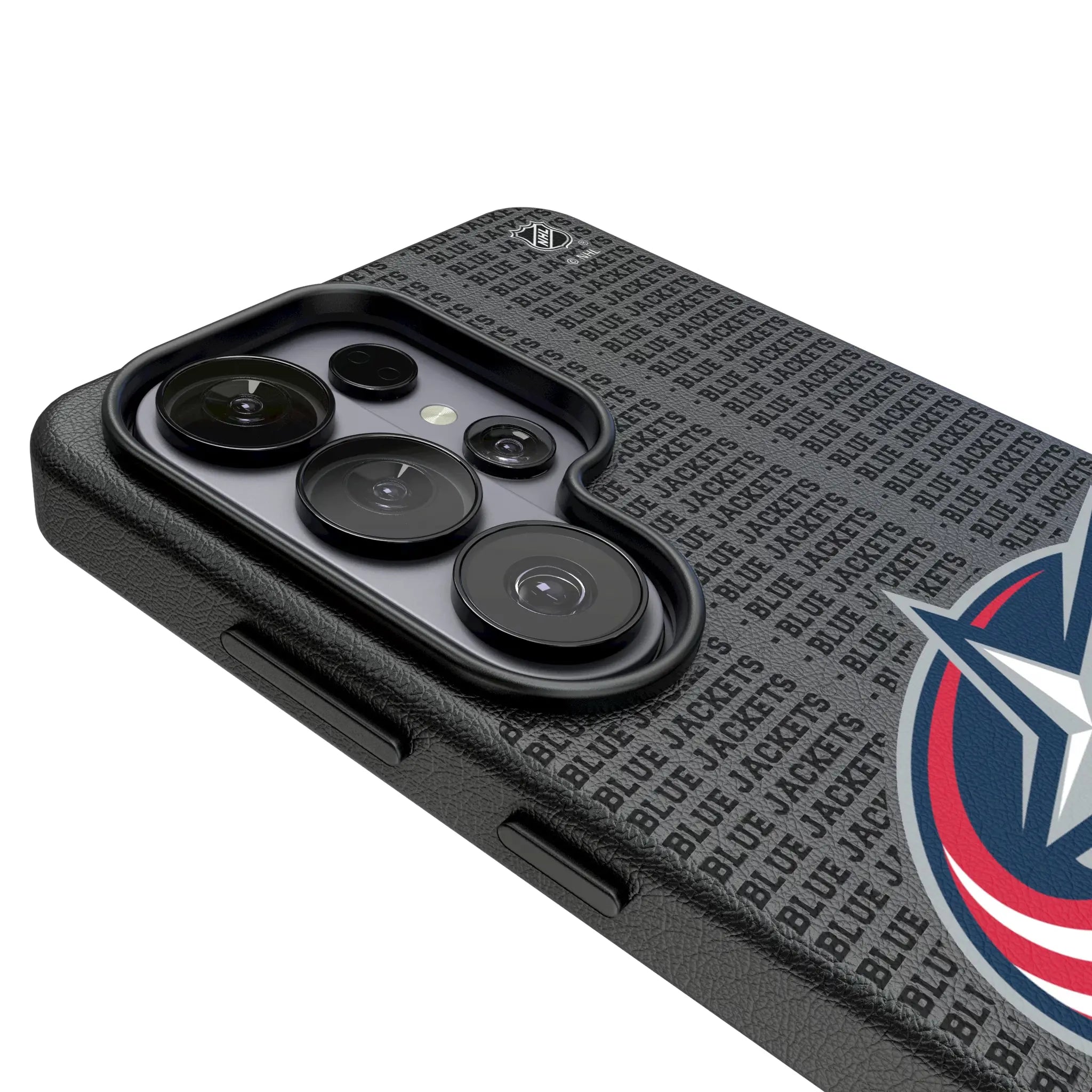 Columbus Blue Jackets Text Backdrop MagSafe Compatible Phone Case for Samsung Galaxy