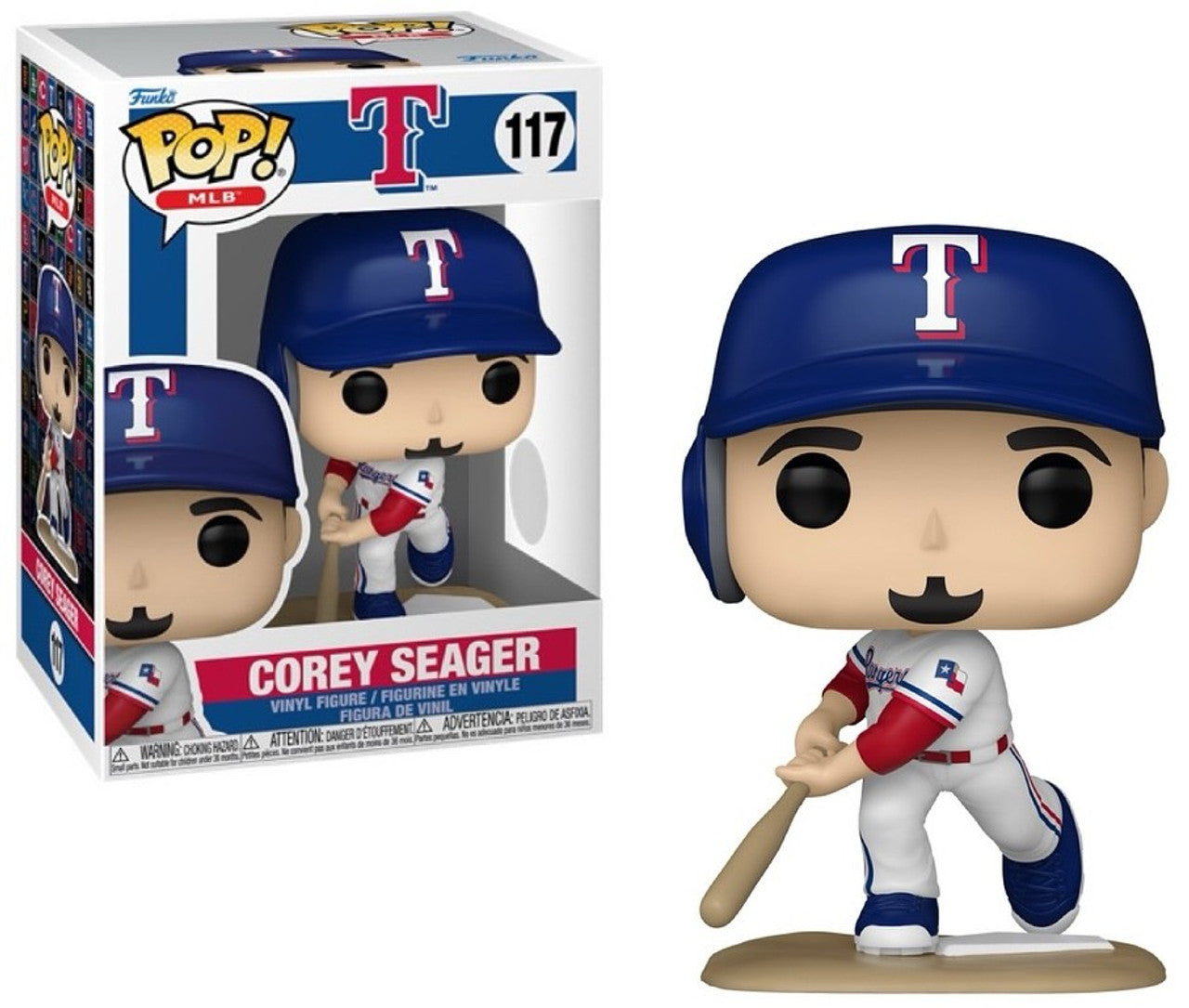 Corey Seager (Texas Rangers) MLB Funko Pop! - Sports Collectibles, Sports Memorabilia, Sports Fan Shop, Sports Gifts