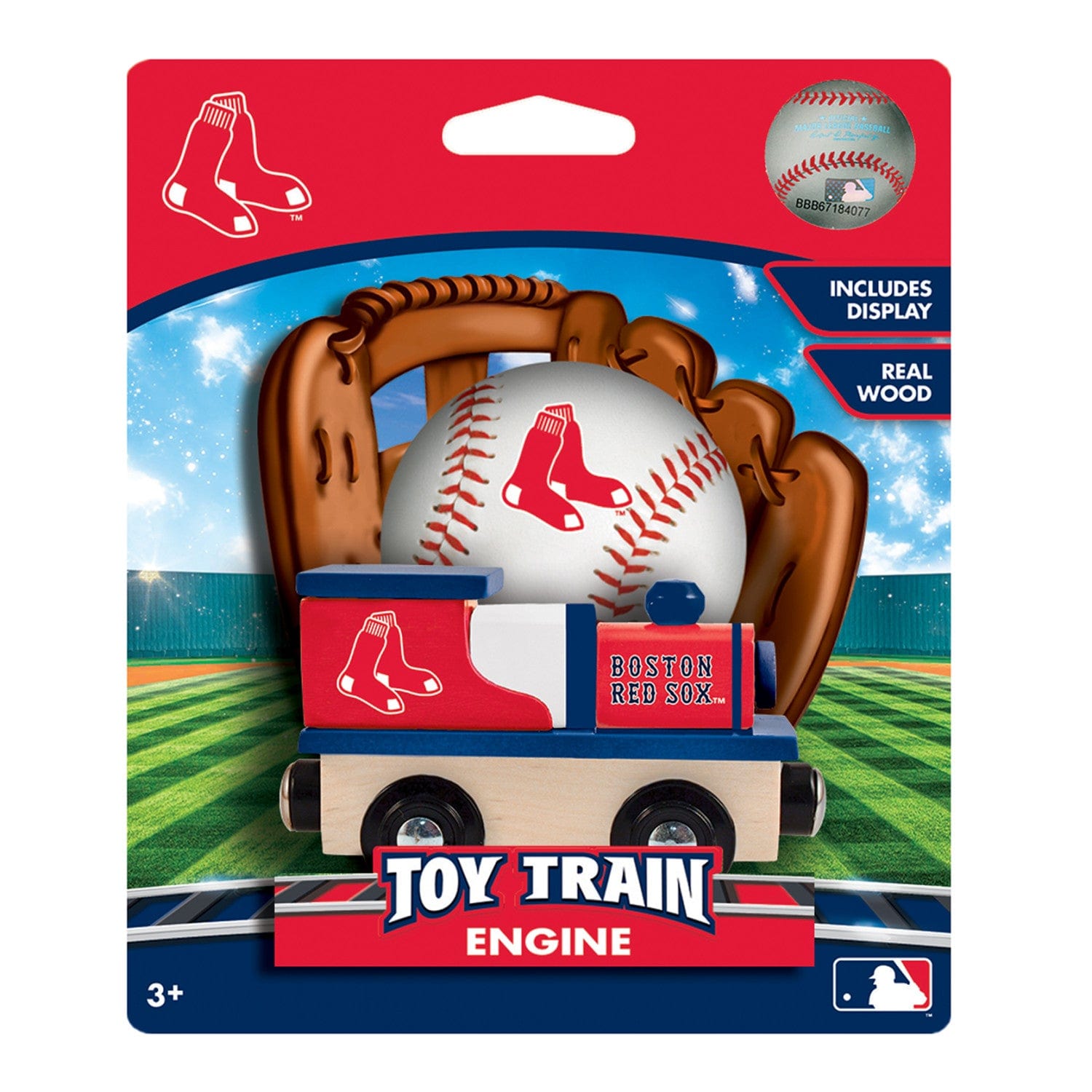 Boston Red Sox Toy Train Engine - Official MLB Team Merchandise - Sports Gifts, Sports Memorabilia, Sports Collectibles, Fan Shop