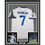 Framed Autographed/Signed Cristiano Ronaldo 35x39 Real Madrid White Soccer Jersey Beckett BAS COA