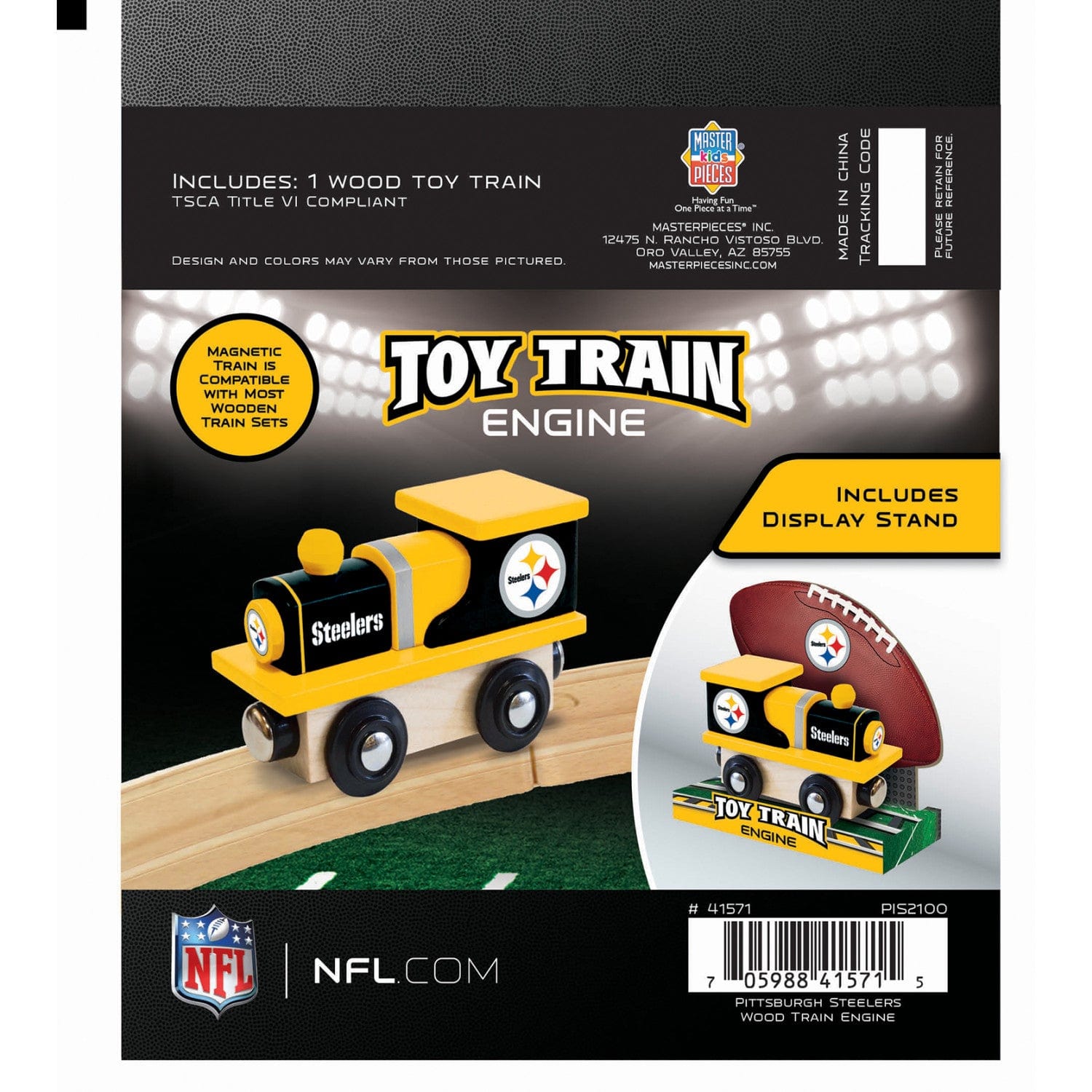 Pittsburgh Steelers Official Toy Train Engine