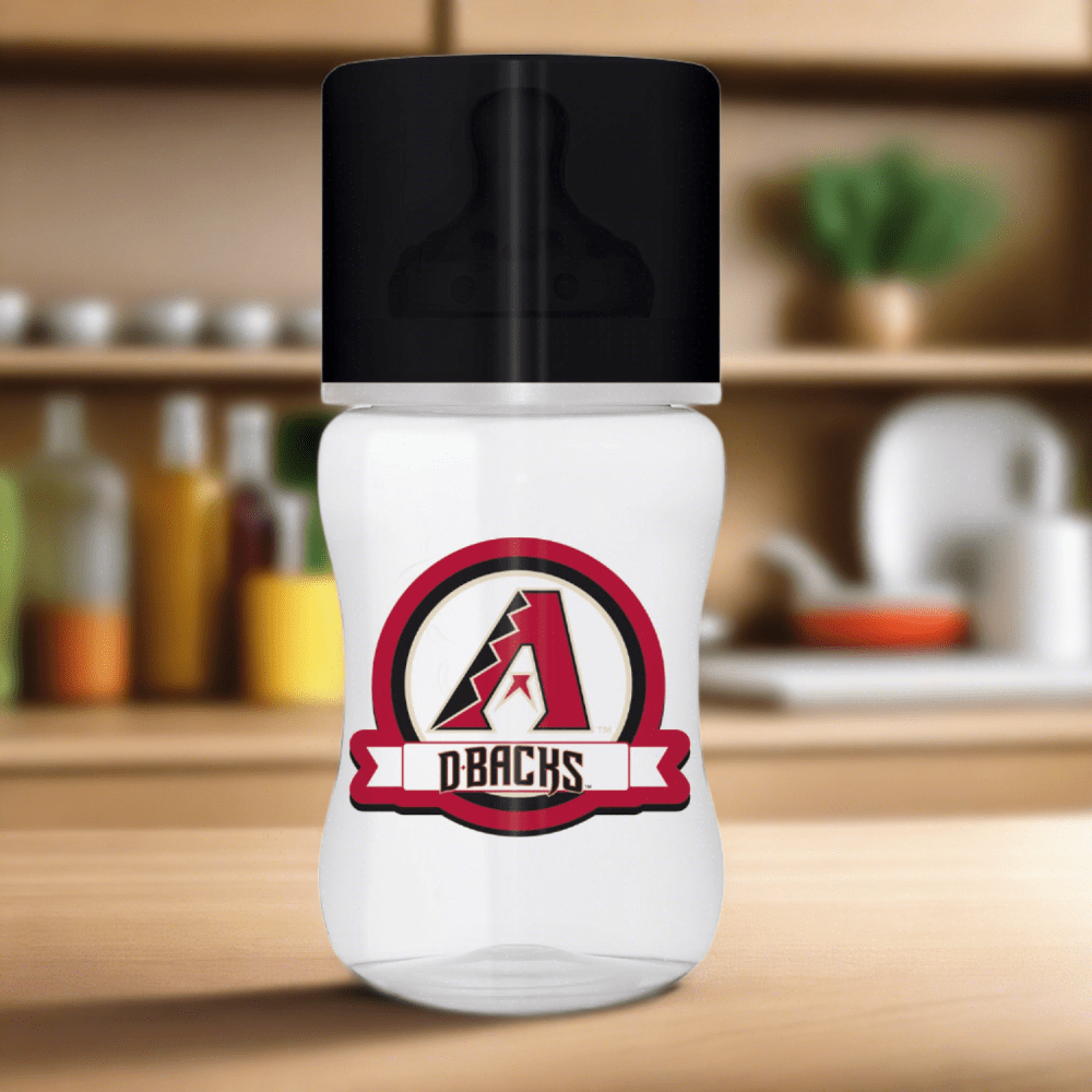 Arizona Diamondbacks 9oz Baby Bottle - Sports Gifts, Sports Memorabilia, Sports Collectibles, Fan Shop