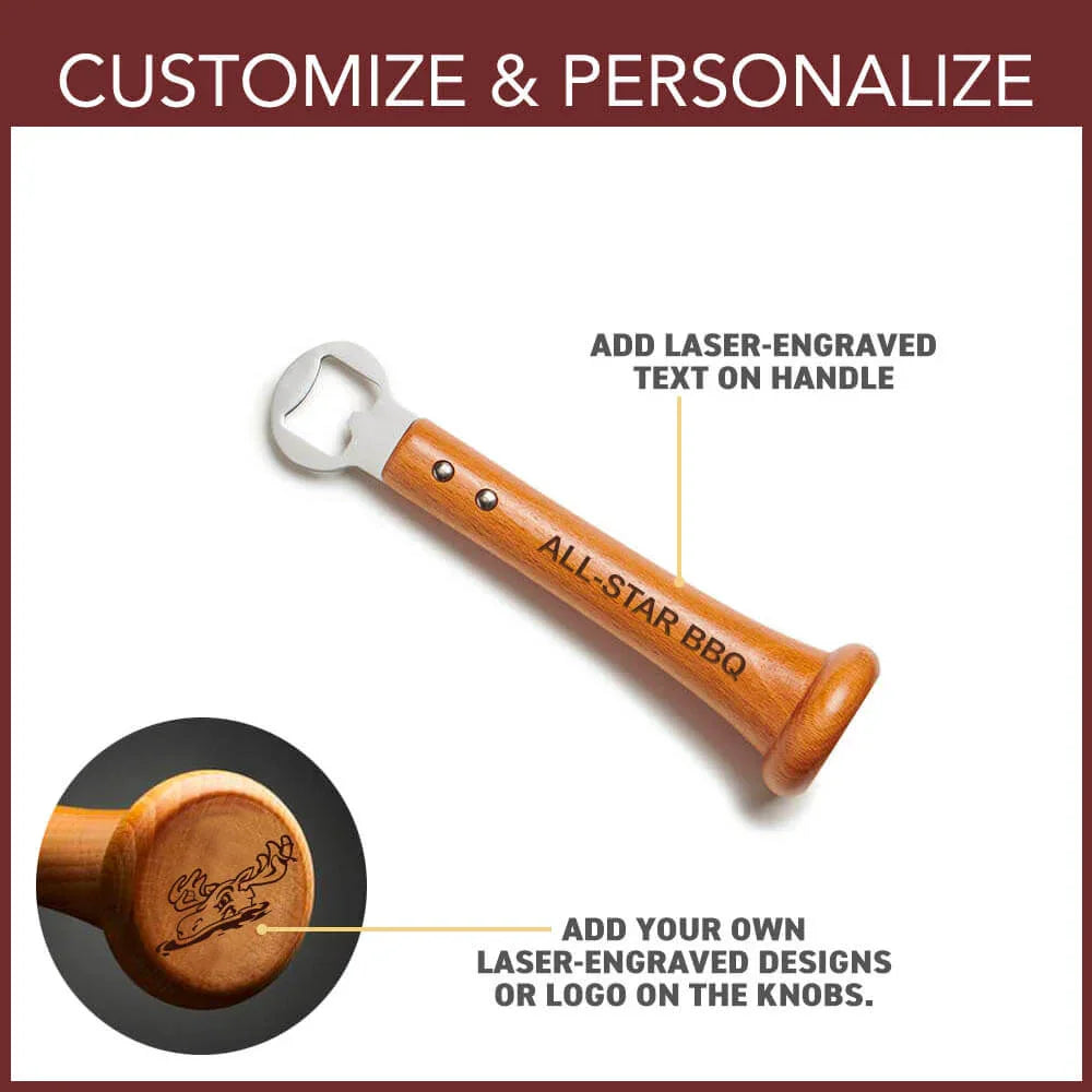 "Pickoff" Bottle Opener | Fully Customizable! - Sports Collectibles, Sports Memorabilia, Sports Fan Shop, Sports Gifts