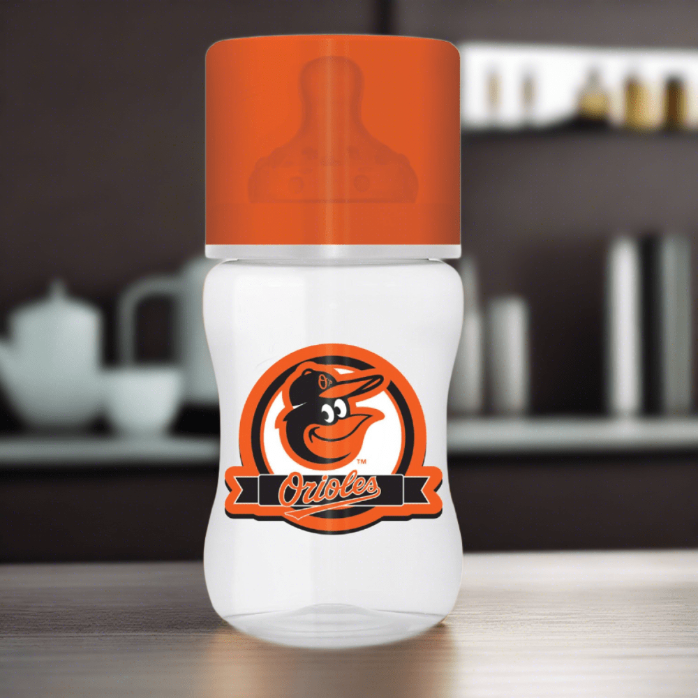 Baltimore Orioles 9oz Baby Bottle - Sports Gifts, Sports Memorabilia, Sports Collectibles, Fan Shop