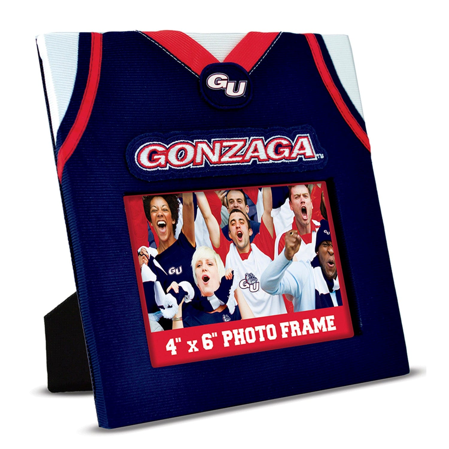 Gonzaga Bulldogs Team Spirit Uniformed Frame - Sports Gifts, Sports Memorabilia, Sports Collectibles, Fan Shop