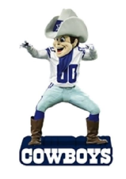 Preorder - NFL Dallas Cowboys 12" Mascot Statue - Ships in August