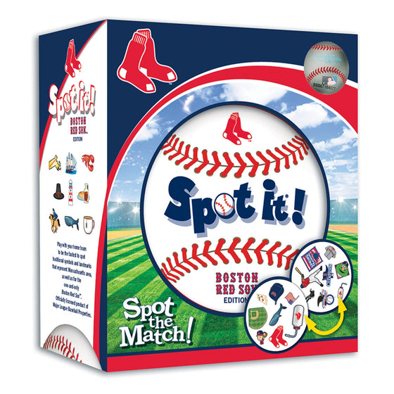 Boston Red Sox Spot It! Card Game - 757 Sports Collectibles