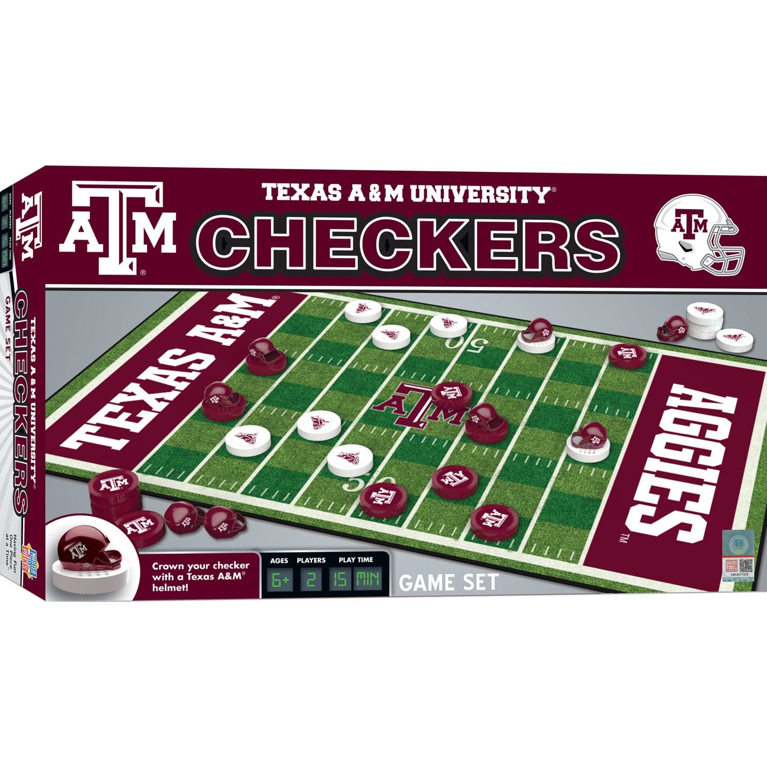 Texas A&M Aggies Checkers Game - Sports Gifts, Sports Memorabilia, Sports Collectibles, Fan Shop