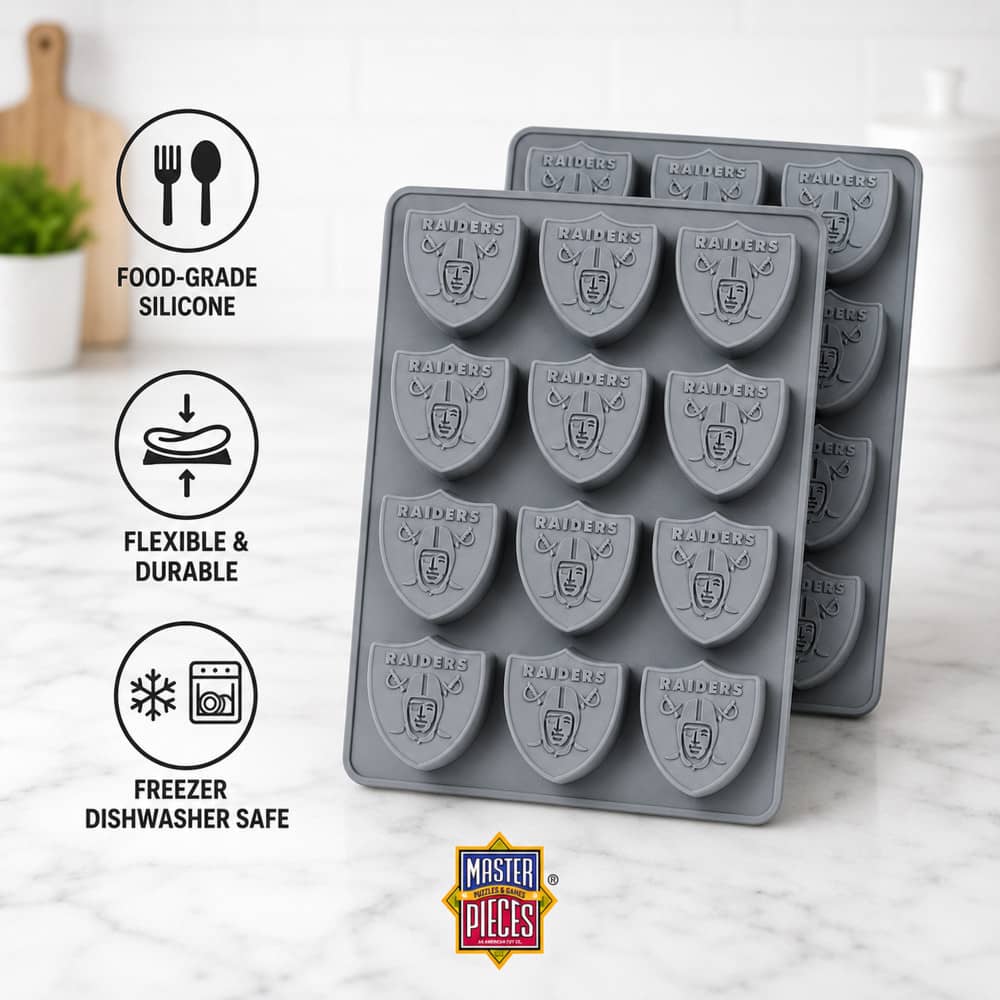 Las Vegas Raiders Silicone Ice Cube Tray