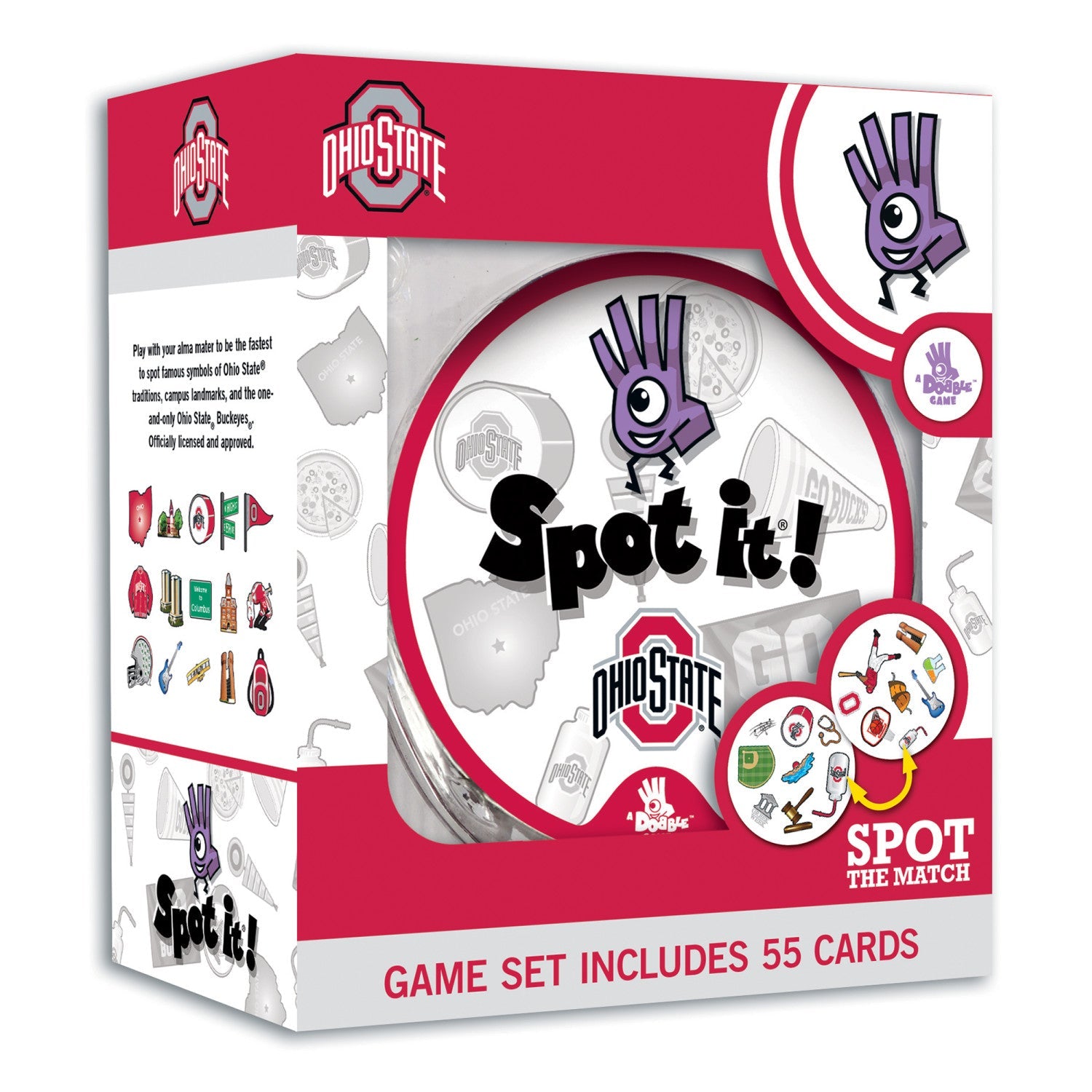 Ohio State Buckeyes Spot It! Card Game - 757 Sports Collectibles
