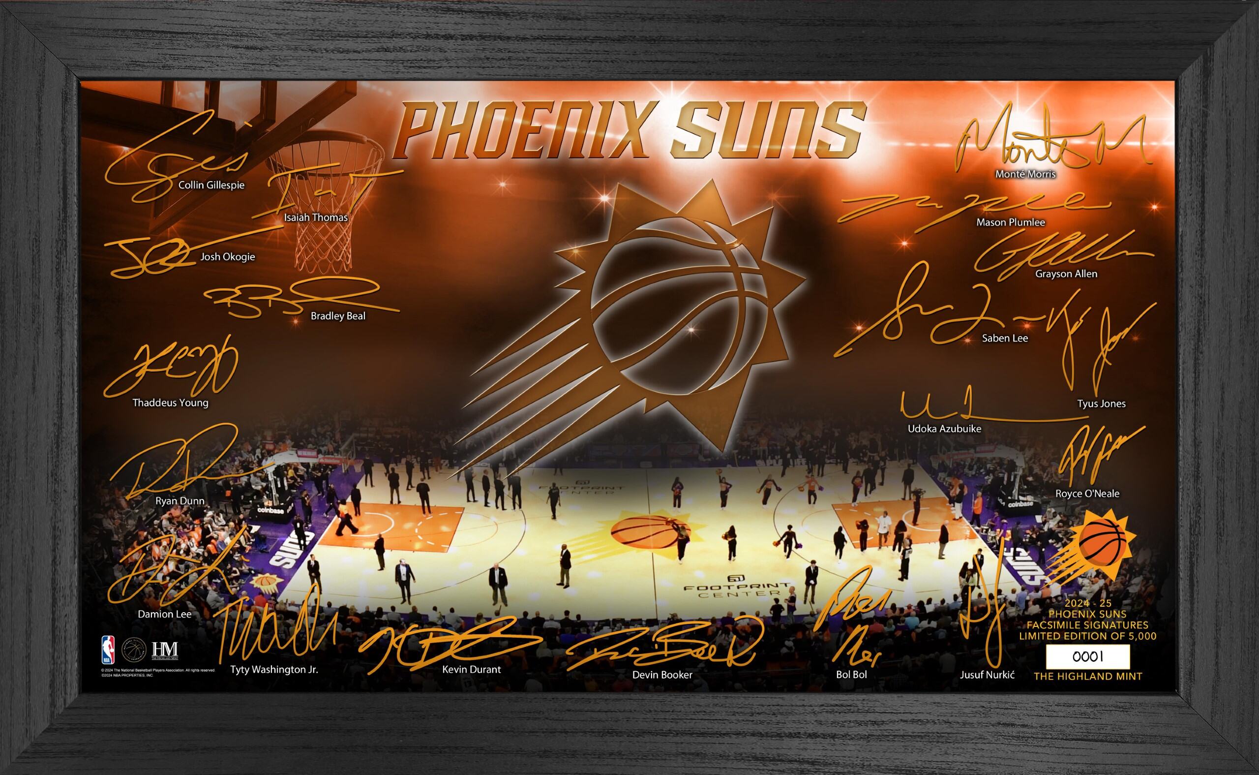 Phoenix Suns 2024-25 Signature Court - Sports Collectibles, Sports Memorabilia, Sports Fan Shop, Sports Gifts