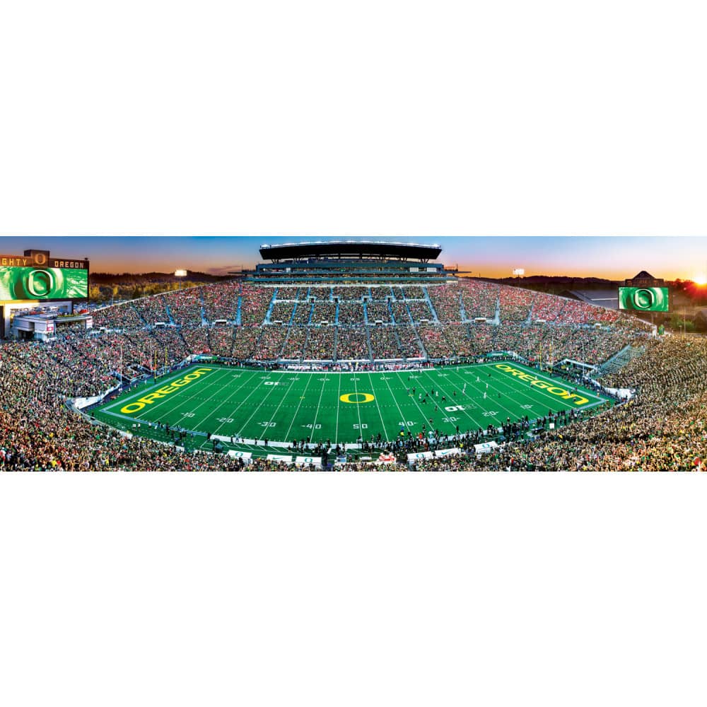 Oregon Ducks 1000-Piece Panoramic Jigsaw Puzzle