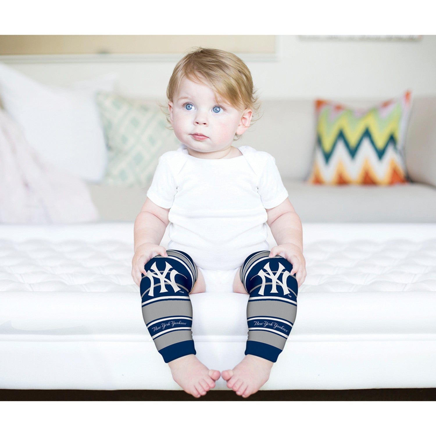 New York Yankees Baby Leg Warmers - Cozy Team Spirit for Little Fans - Sports Gifts, Sports Memorabilia, Sports Collectibles, Fan Shop