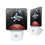 Dallas Cowboys 1966-1969 Historic Collection Legendary Night Light 2-Pack