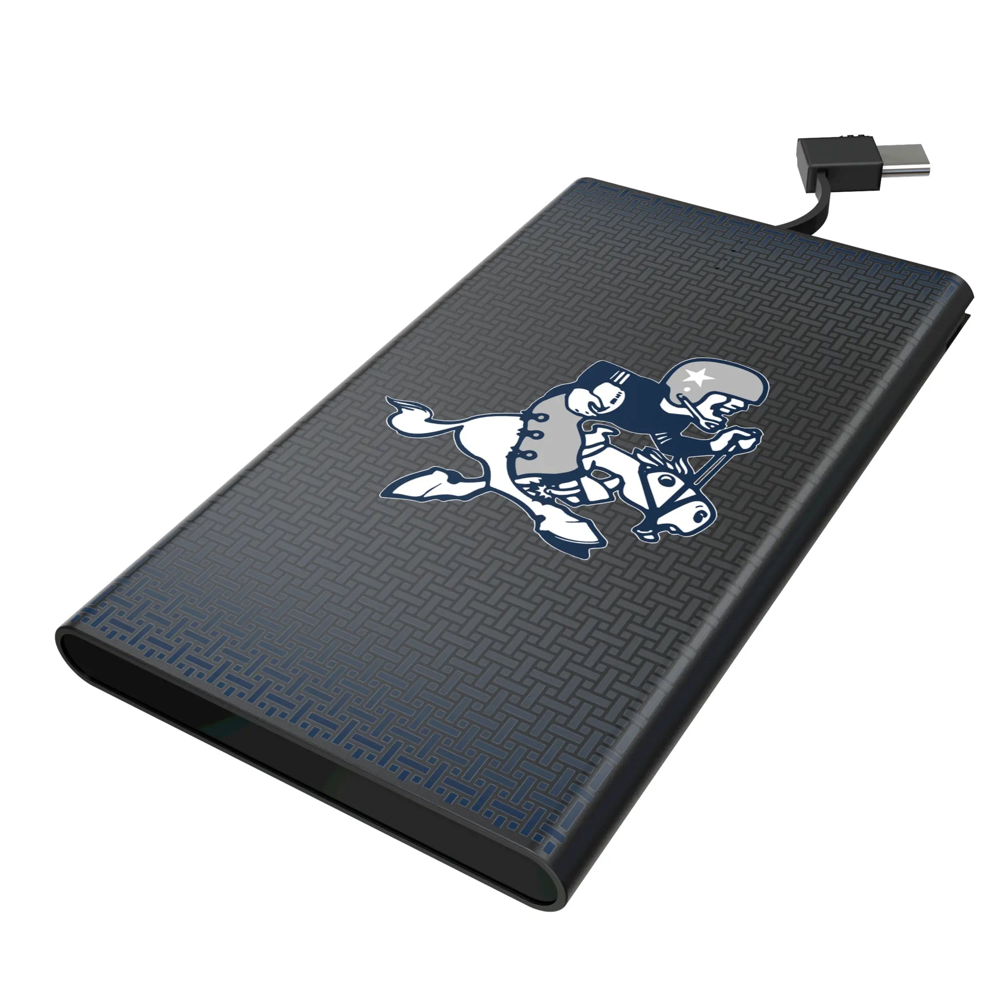 Dallas Cowboys 1966-1969 Historic Collection Linen 5000mAh Flat Powerbank