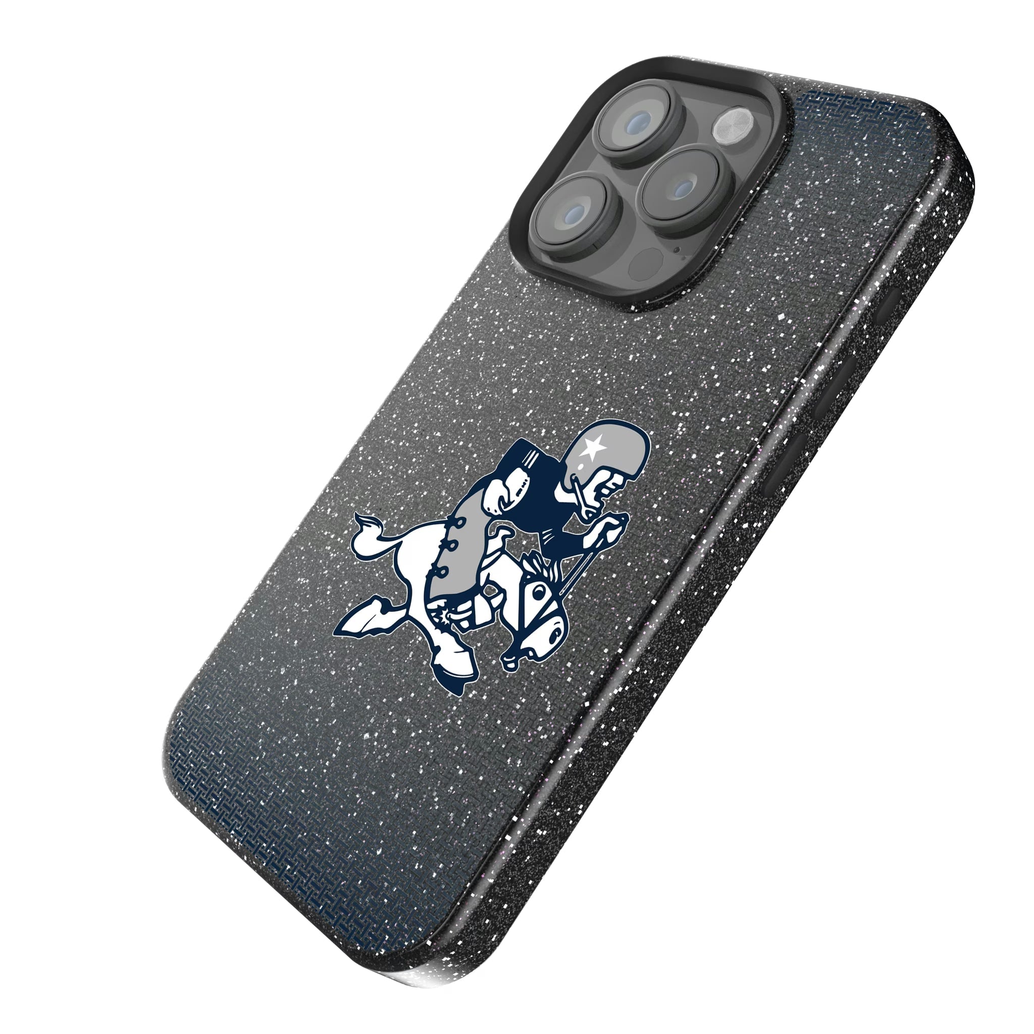 Dallas Cowboys 1966-1969 Historic Collection Linen Bling Phone Case for Apple iPhone