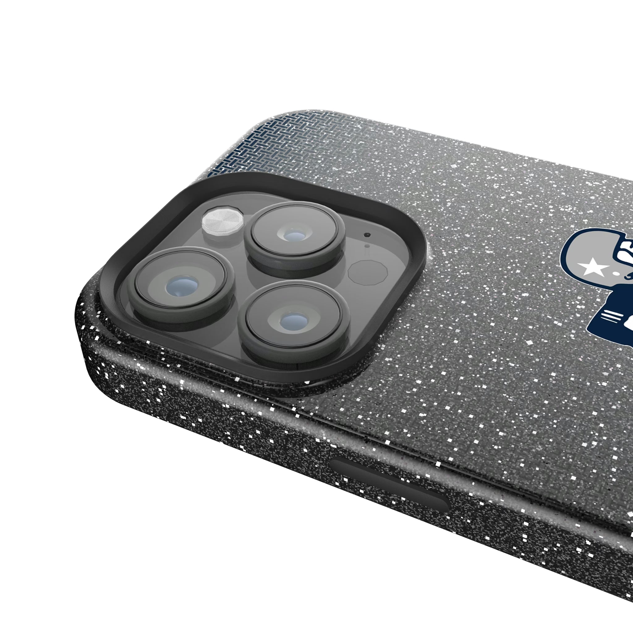 Dallas Cowboys 1966-1969 Historic Collection Linen Bling Phone Case for Apple iPhone