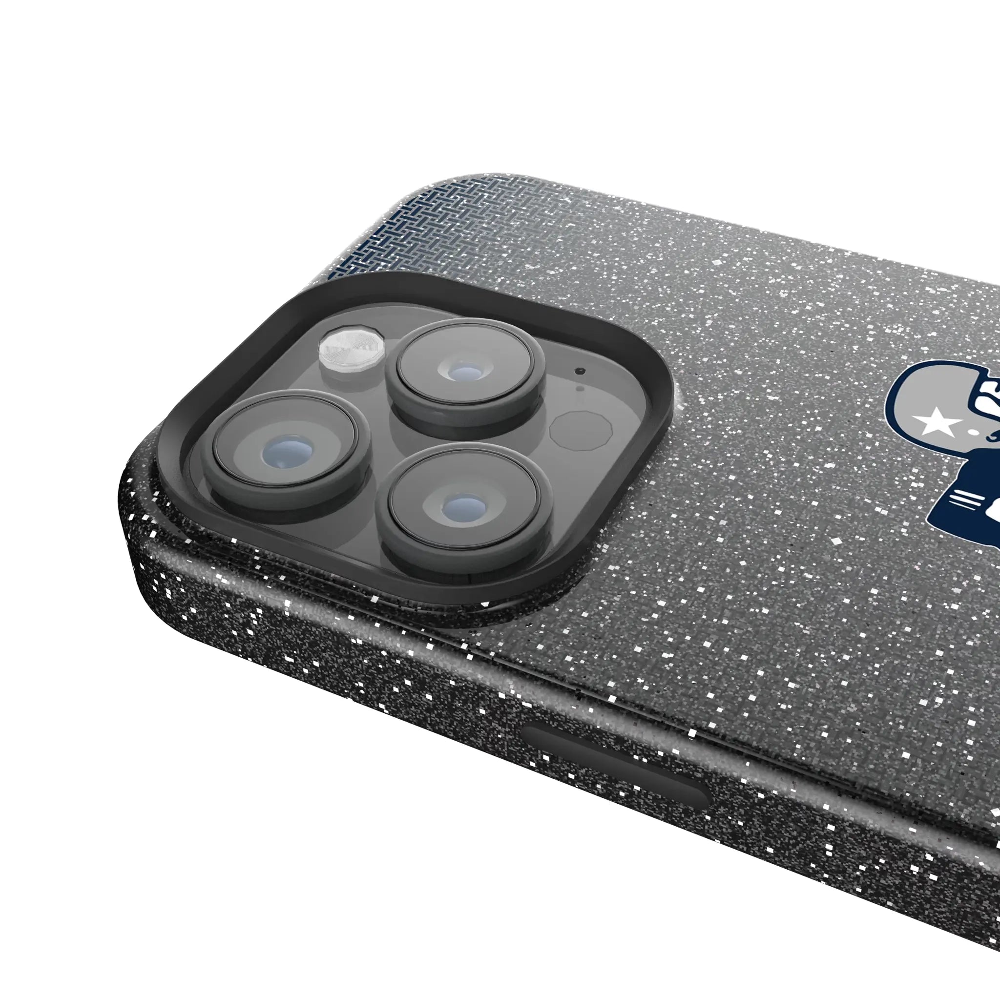 Dallas Cowboys 1966-1969 Historic Collection Linen Bling Phone Case for Apple iPhone