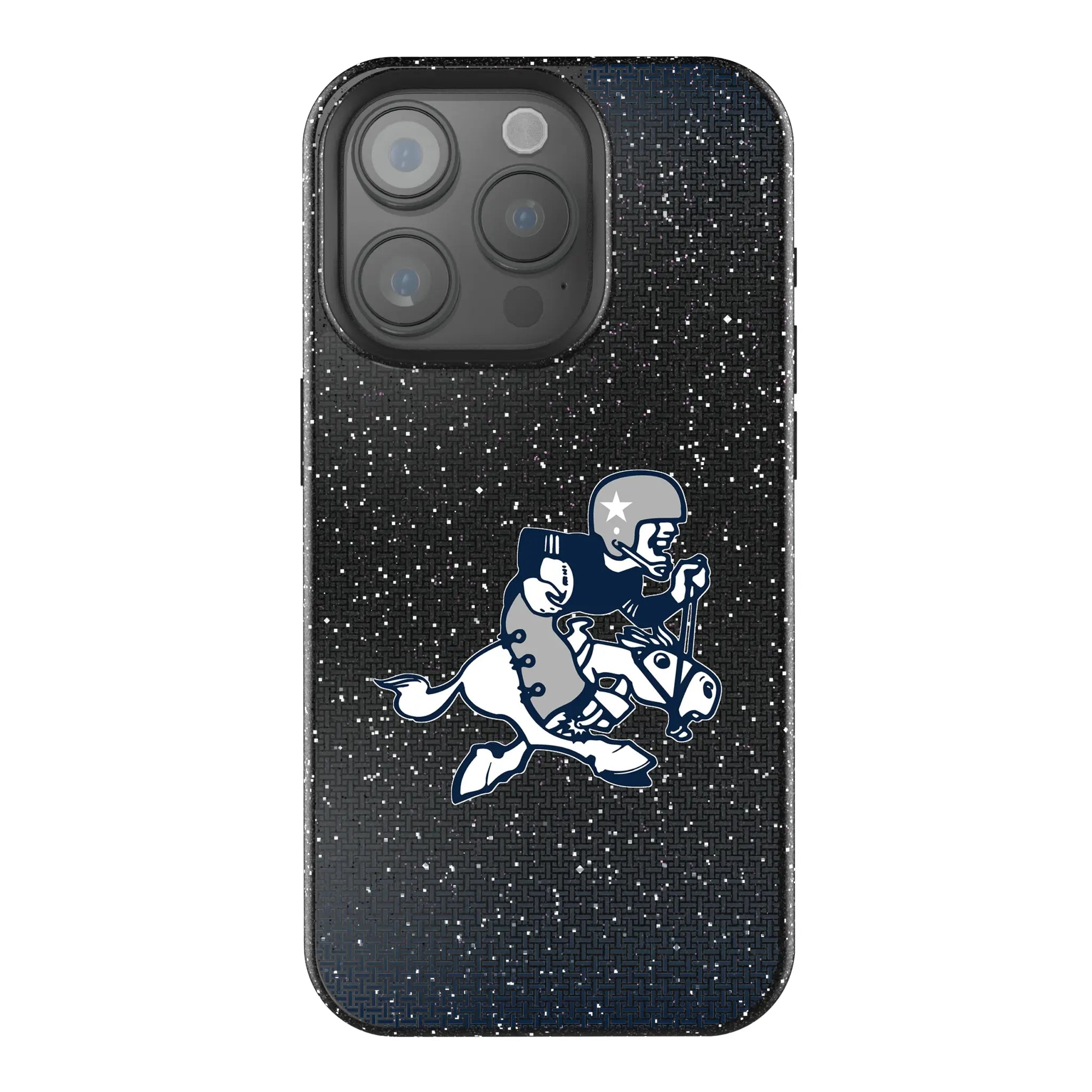 Dallas Cowboys 1966-1969 Historic Collection Linen Bling Phone Case for Apple iPhone
