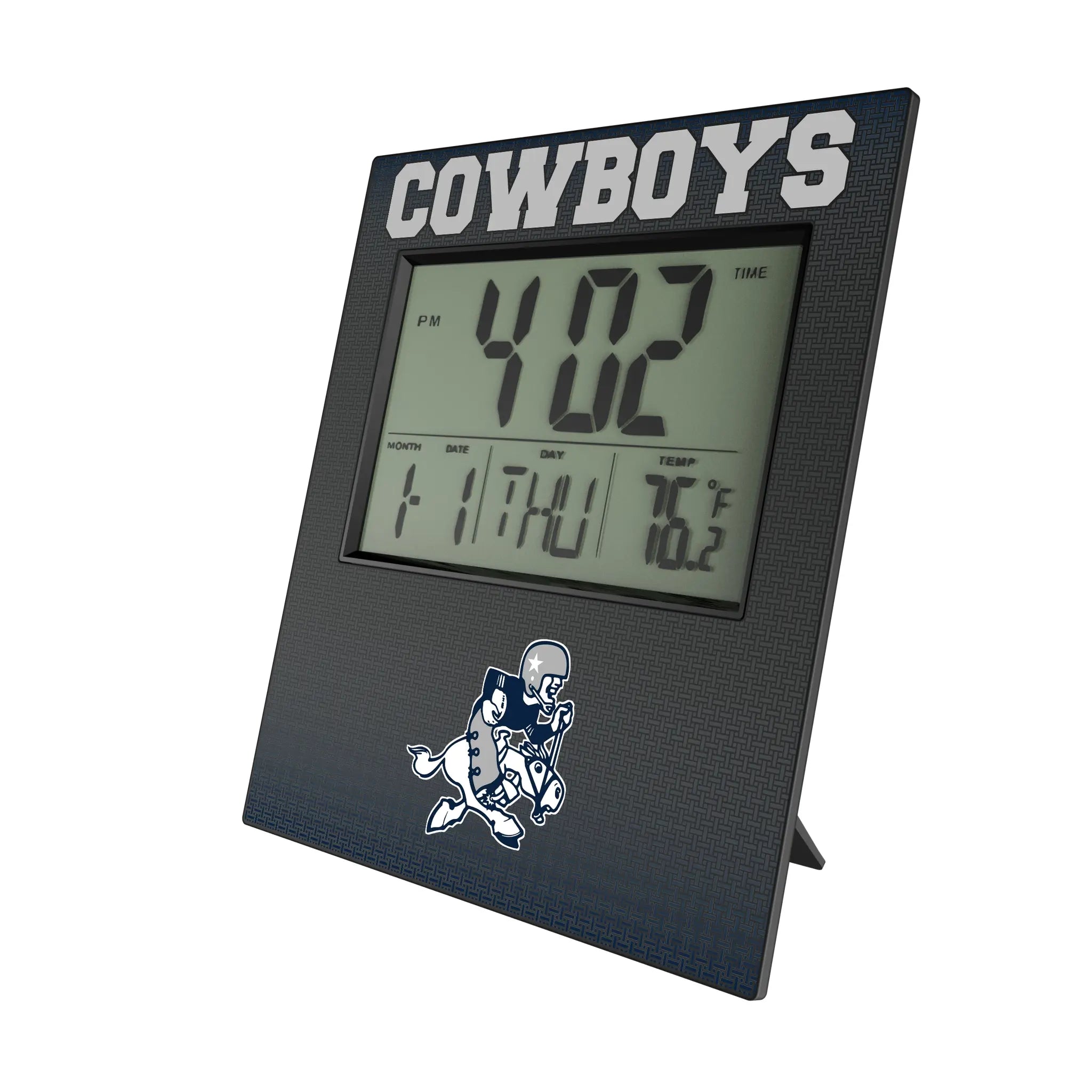 Dallas Cowboys 1966-1969 Historic Collection Linen Wall Clock