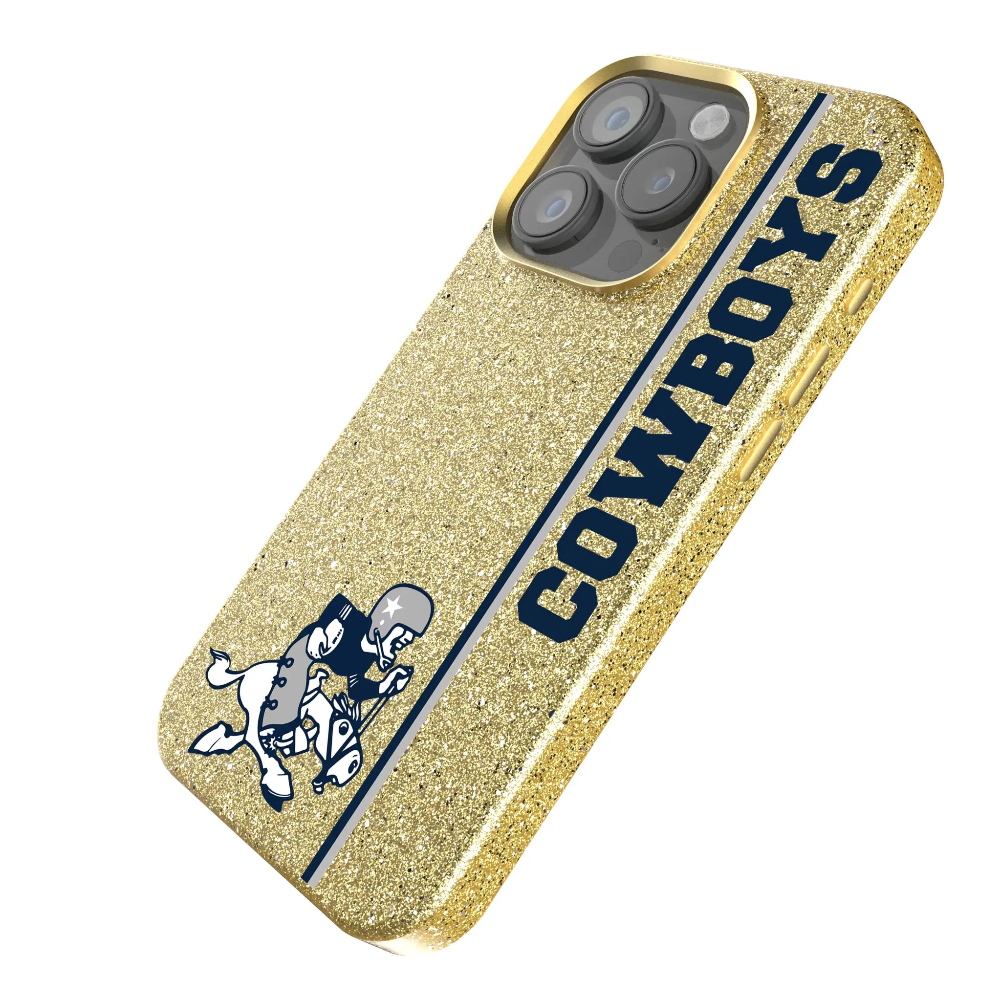 Dallas Cowboys 1966-1969 Historic Collection Sidebar Bling Phone Case