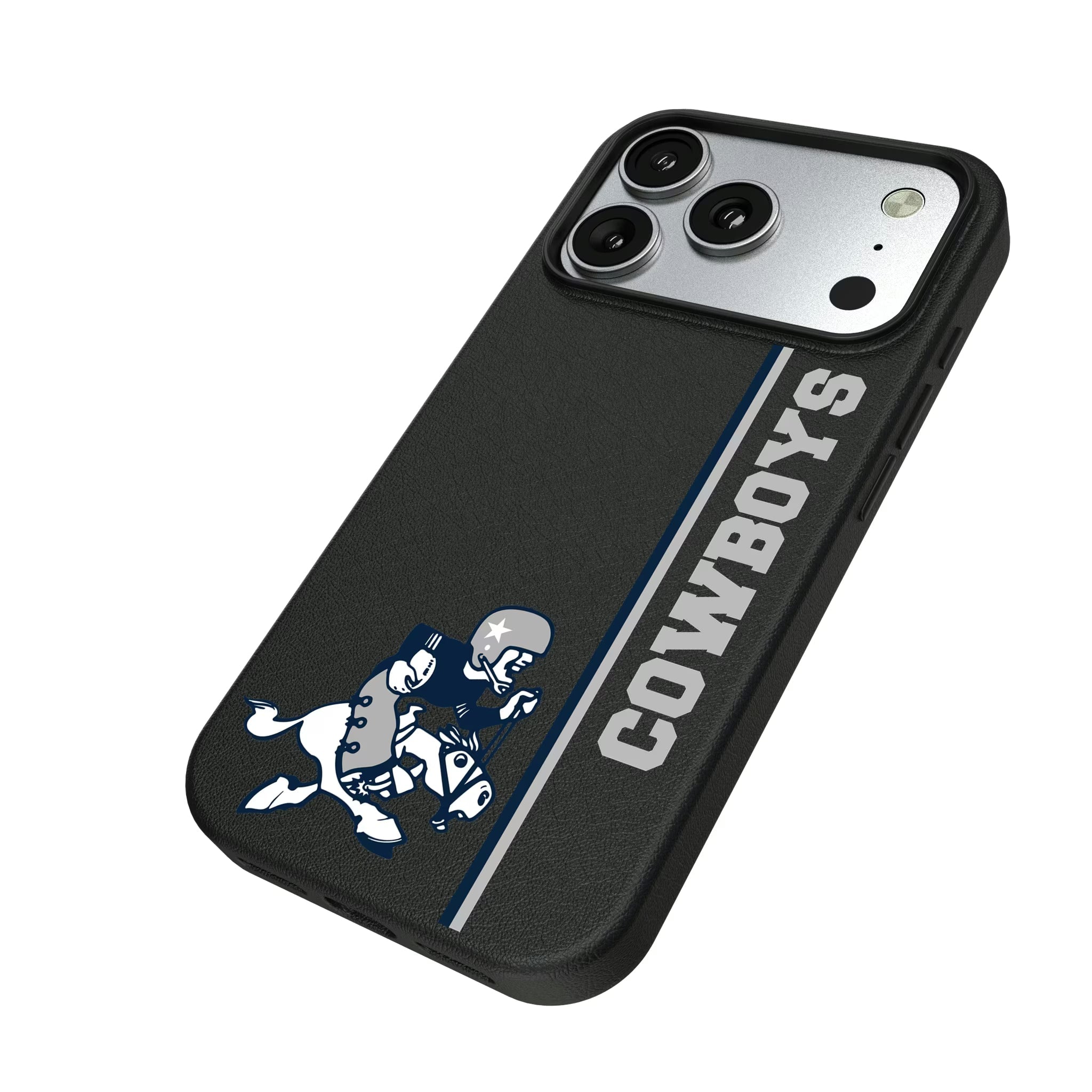 Dallas Cowboys 1966-1969 Historic Collection Sidebar MagSafe Compatible Phone Case for Apple iPhone - Sports Gifts, Sports Memorabilia, Sports Collectibles, Fan Shop