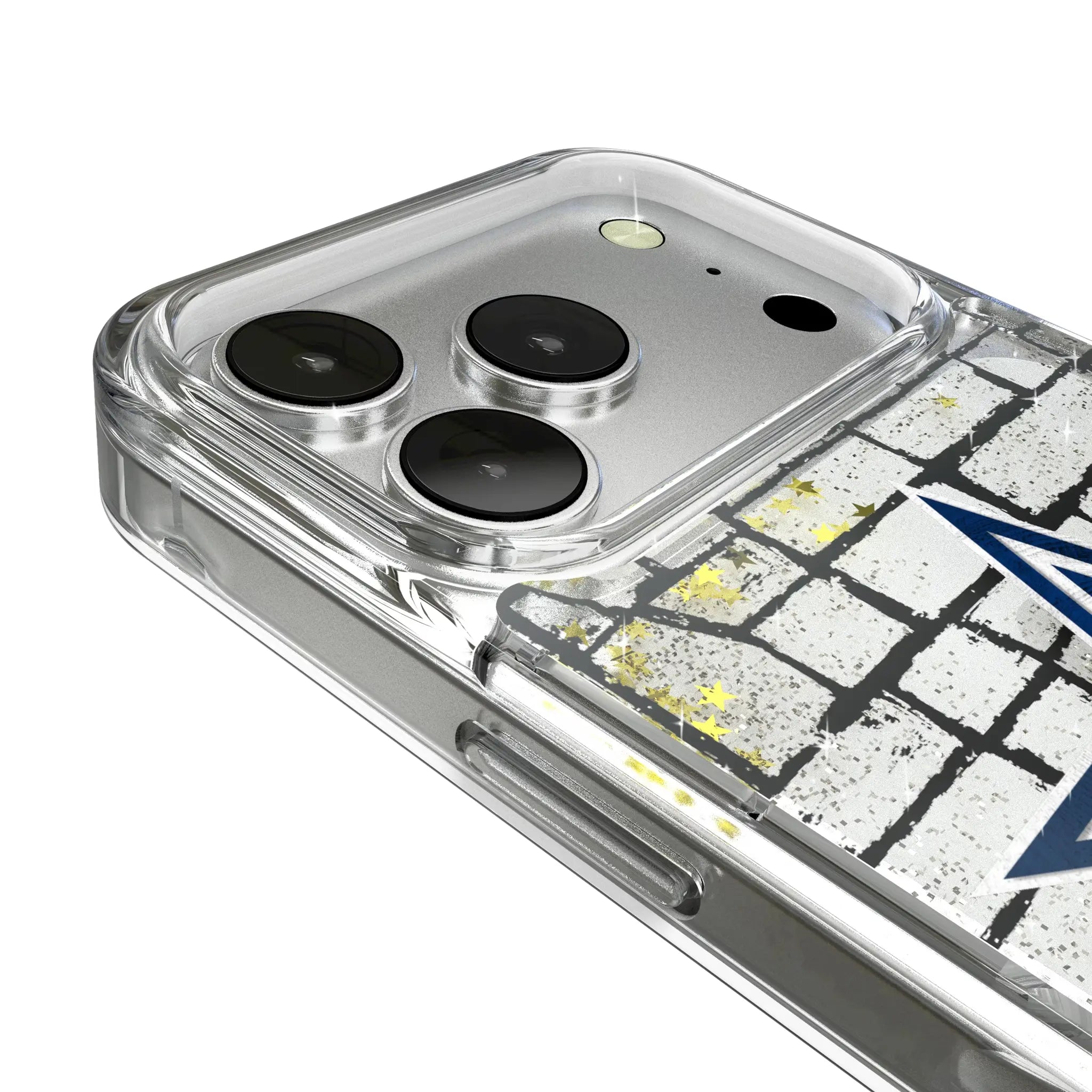 Dallas Cowboys Brick Glitter Phone Case for Apple iPhone
