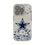 Dallas Cowboys Confetti Clear Phone Case for Apple iPhone