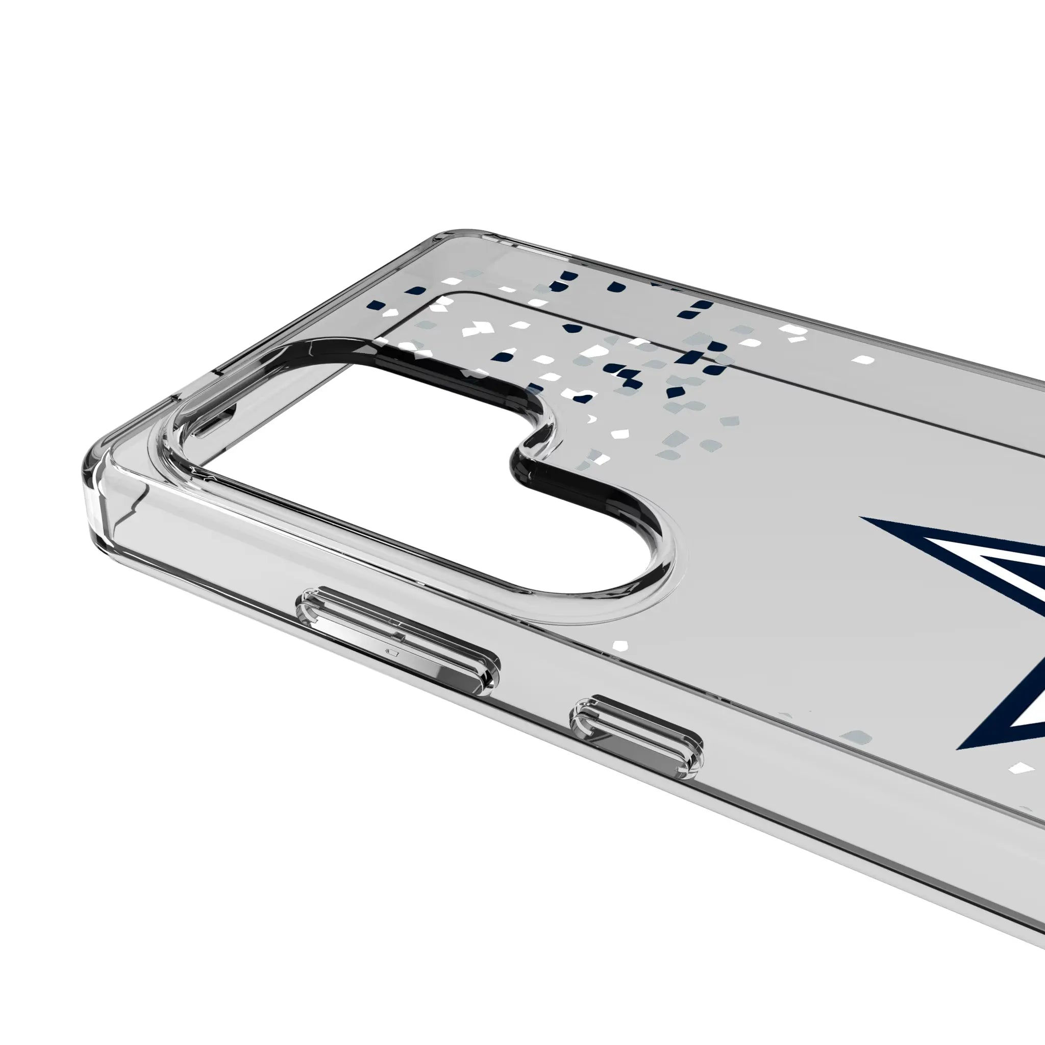 Dallas Cowboys Confetti Clear Phone Case for Samsung Galaxy