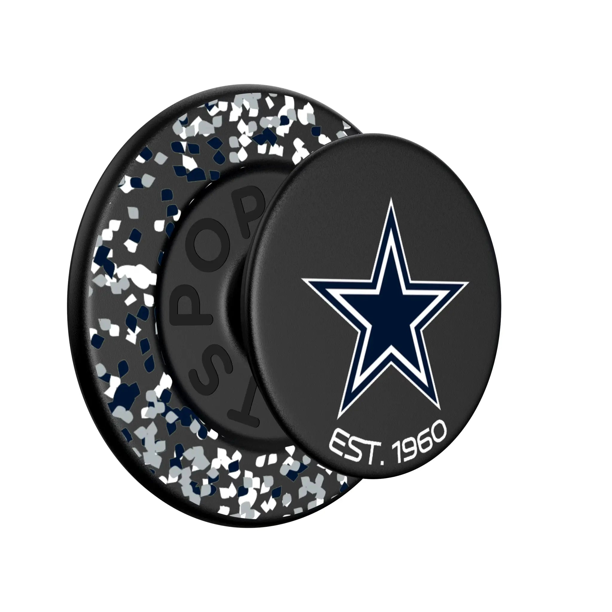 Dallas Cowboys Confetti PopSockets Magnetic Phone Grip and Stand