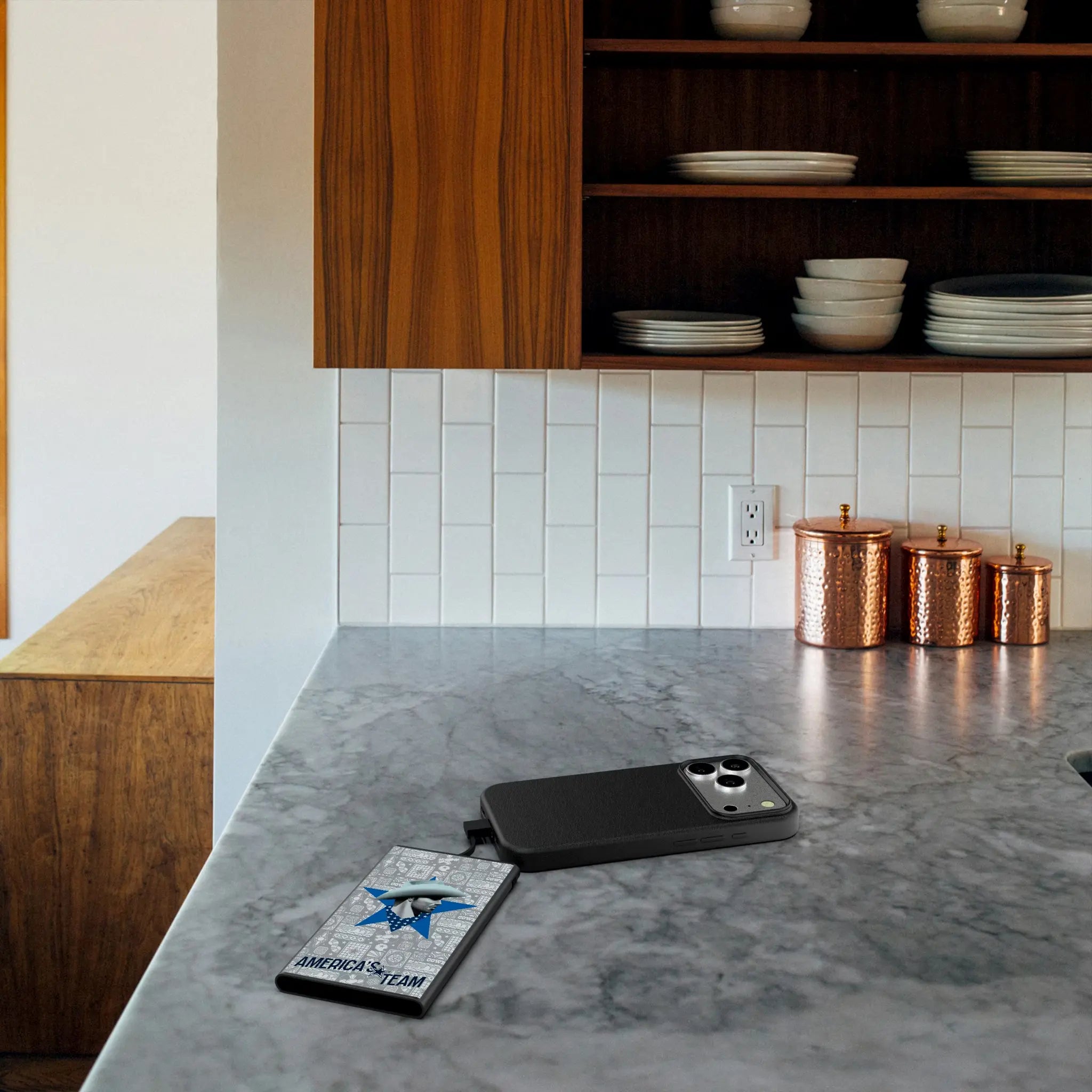 Dallas Cowboys Deco 5000mAh Flat Powerbank