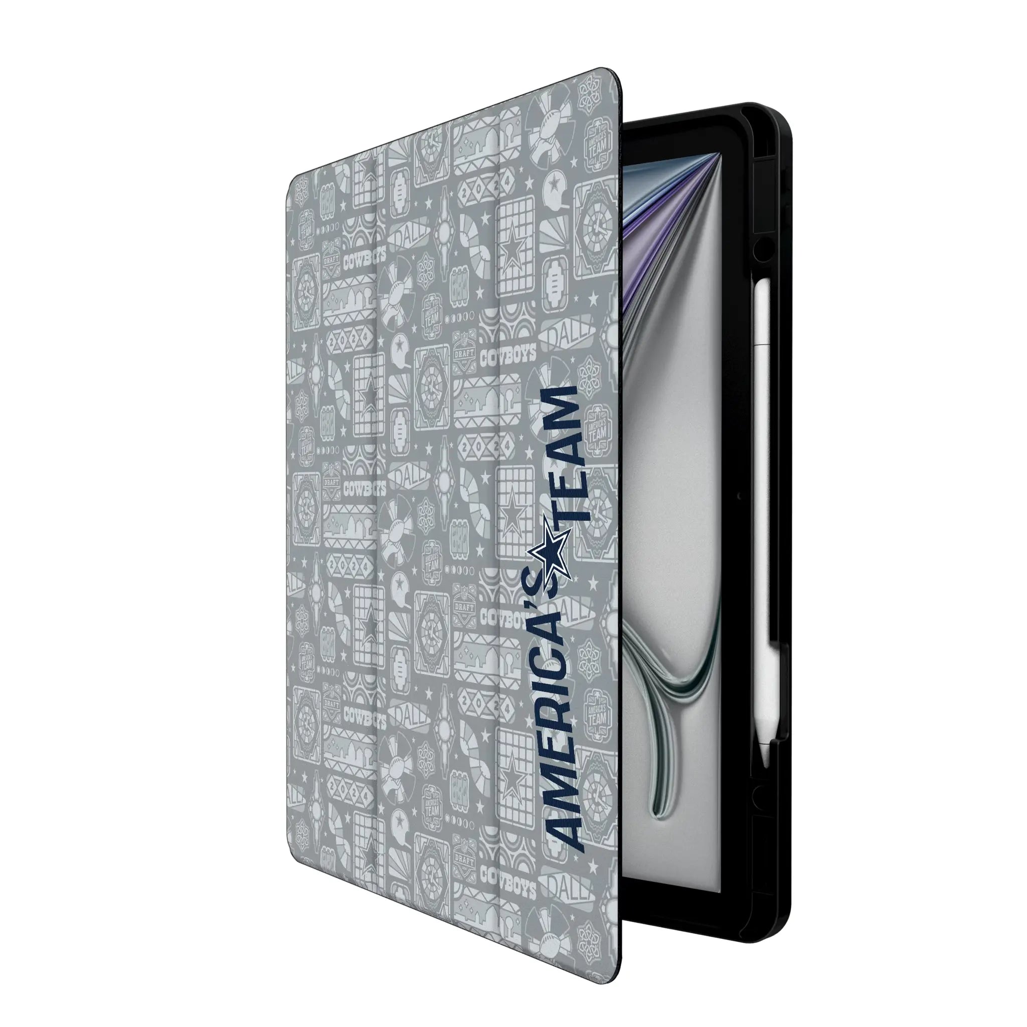 Dallas Cowboys 2024 Illustrated Limited Edition Tablet Case for Apple iPad