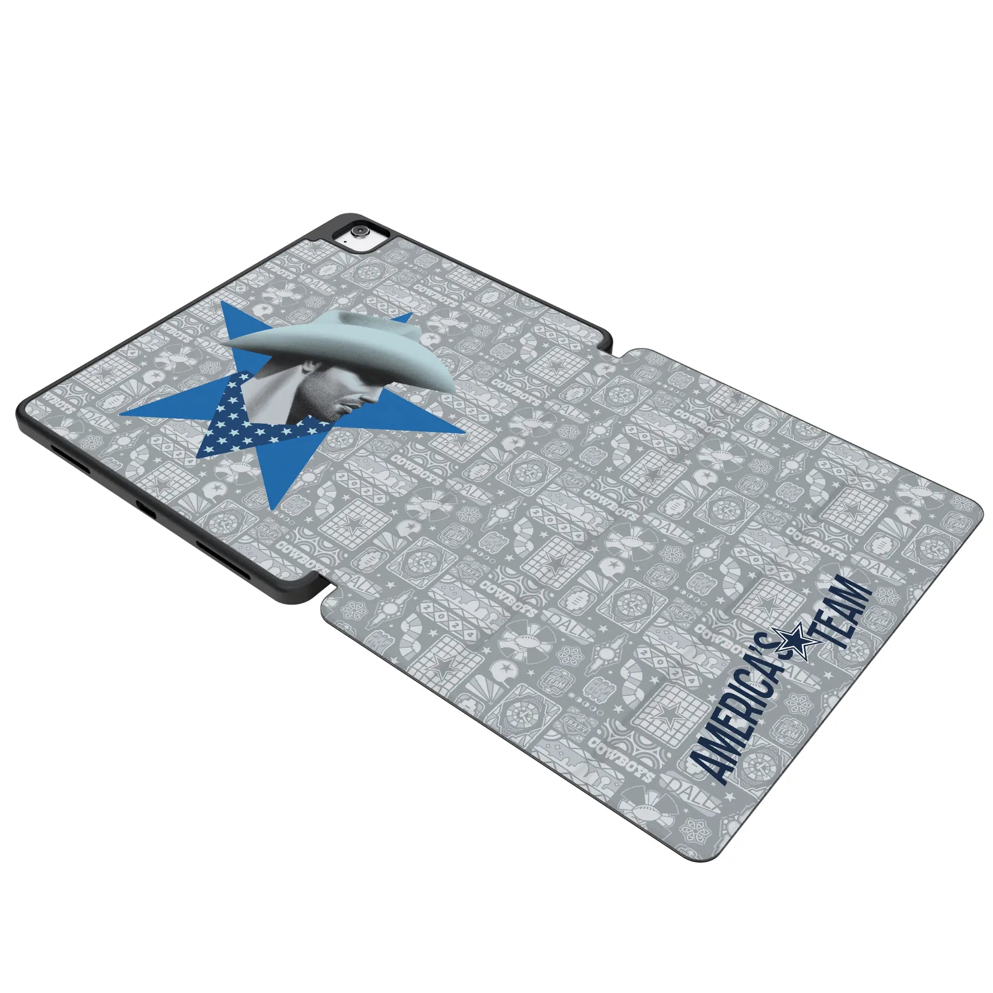 Dallas Cowboys 2024 Illustrated Limited Edition Tablet Case for Apple iPad