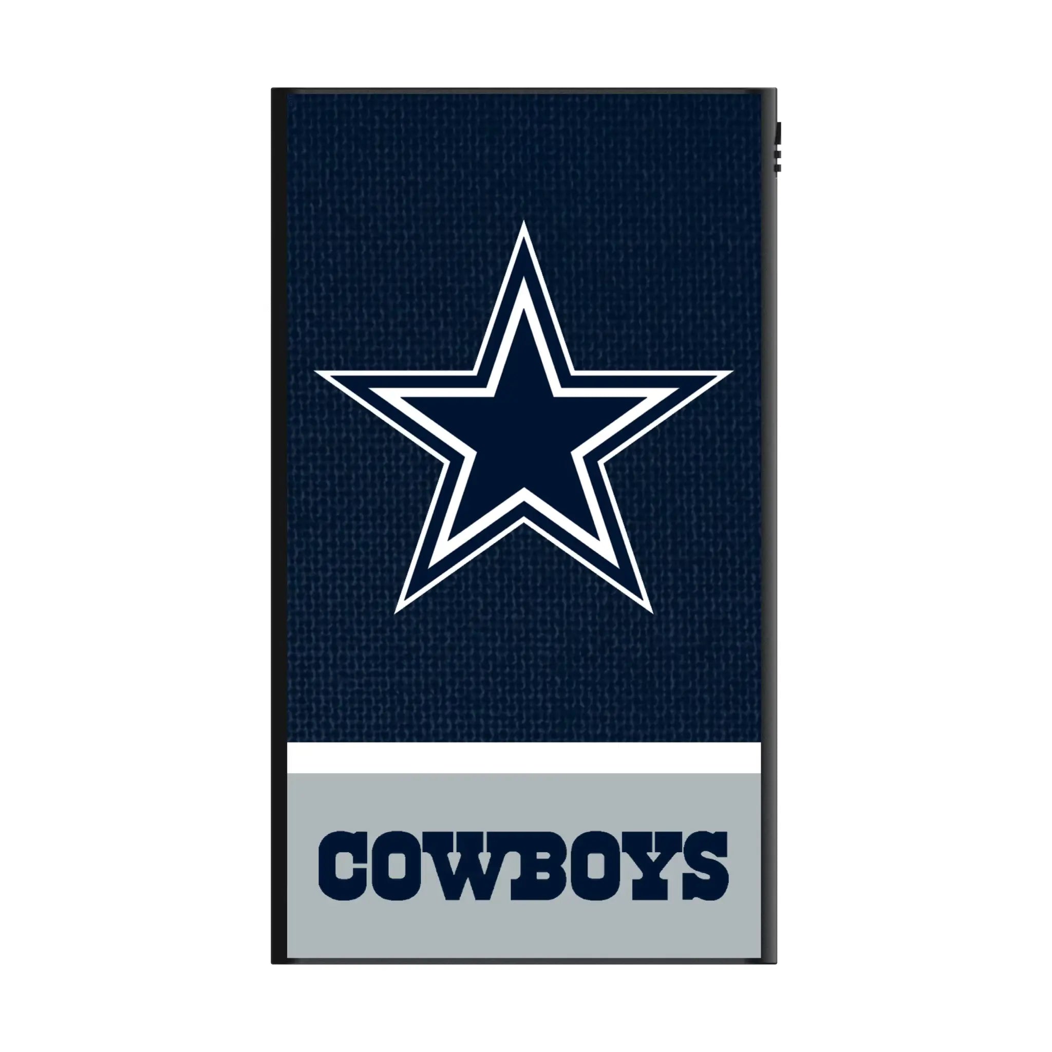 Dallas Cowboys Endzone Solid 5000mAh Flat Powerbank