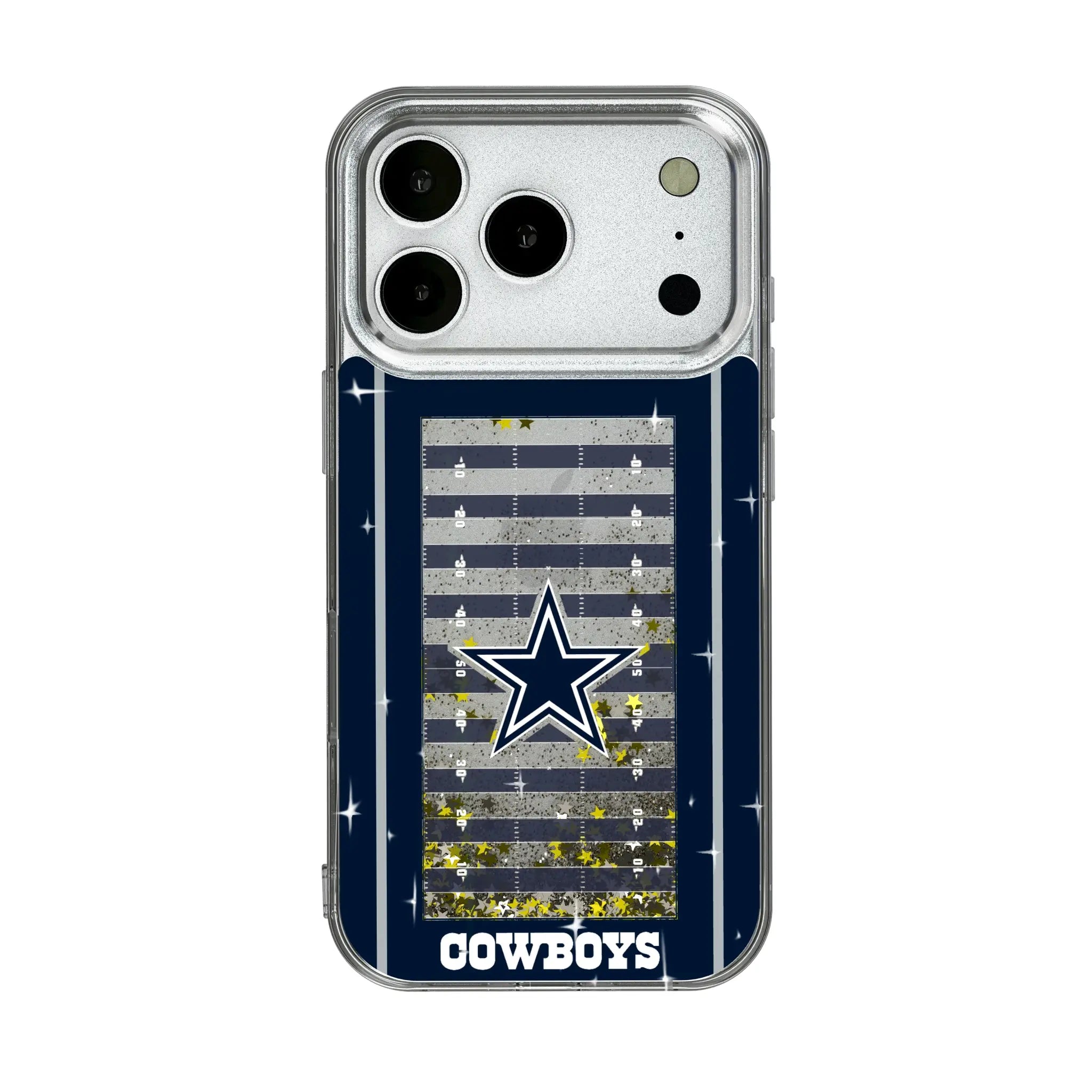 Dallas Cowboys Field Glitter Phone Case