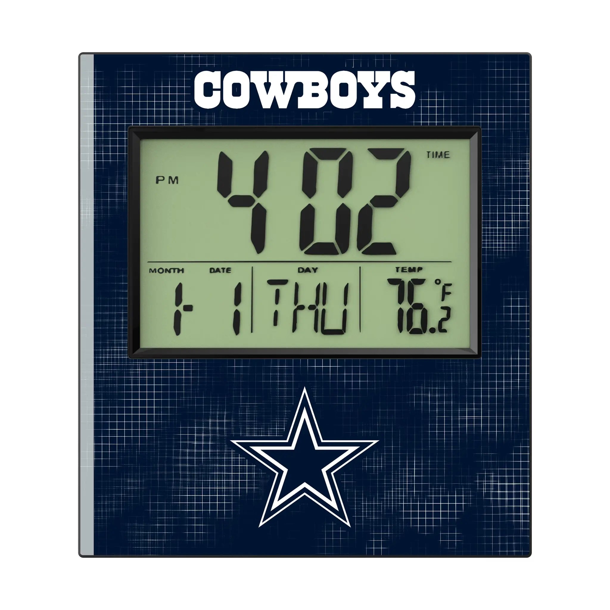 Dallas Cowboys Hatch Wall Clock